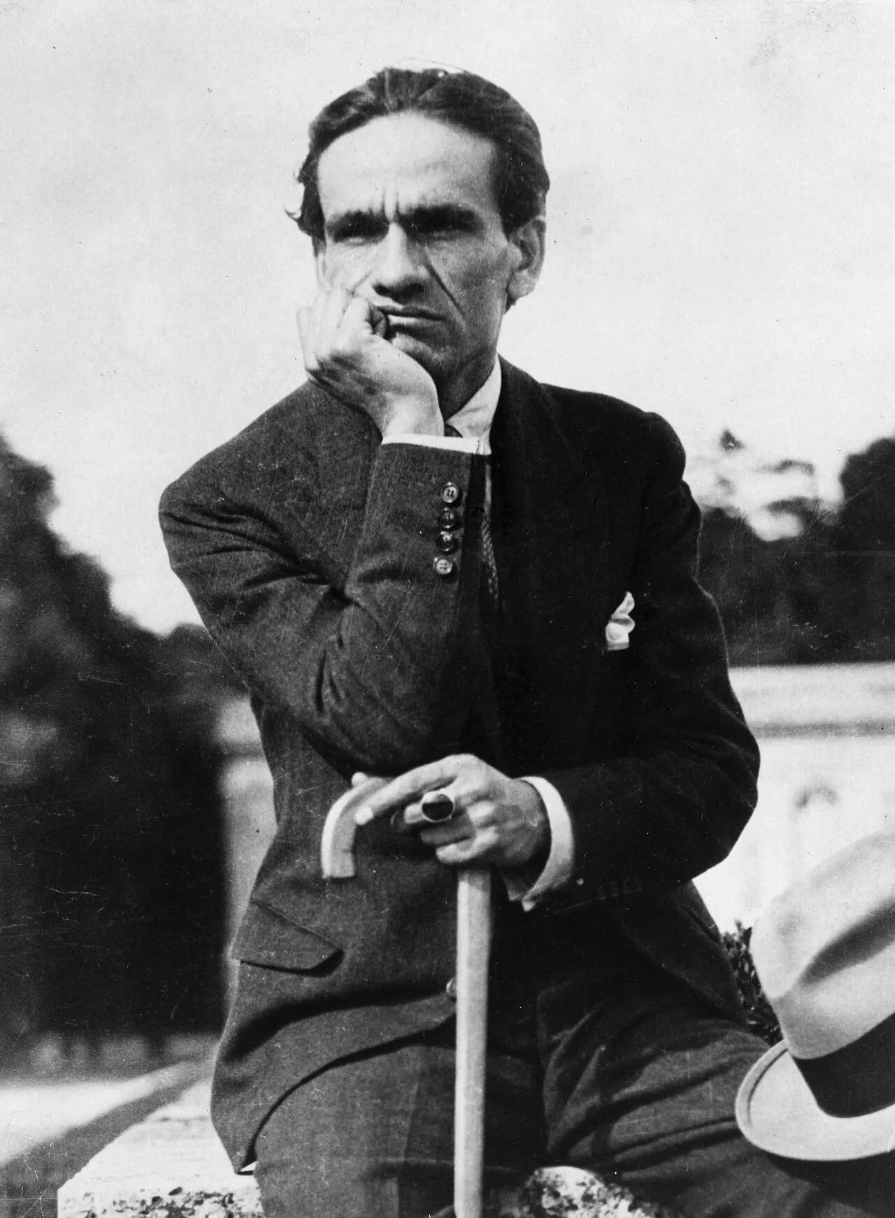 Porträt von César Vallejo (1892–1938) – Gedenkseite