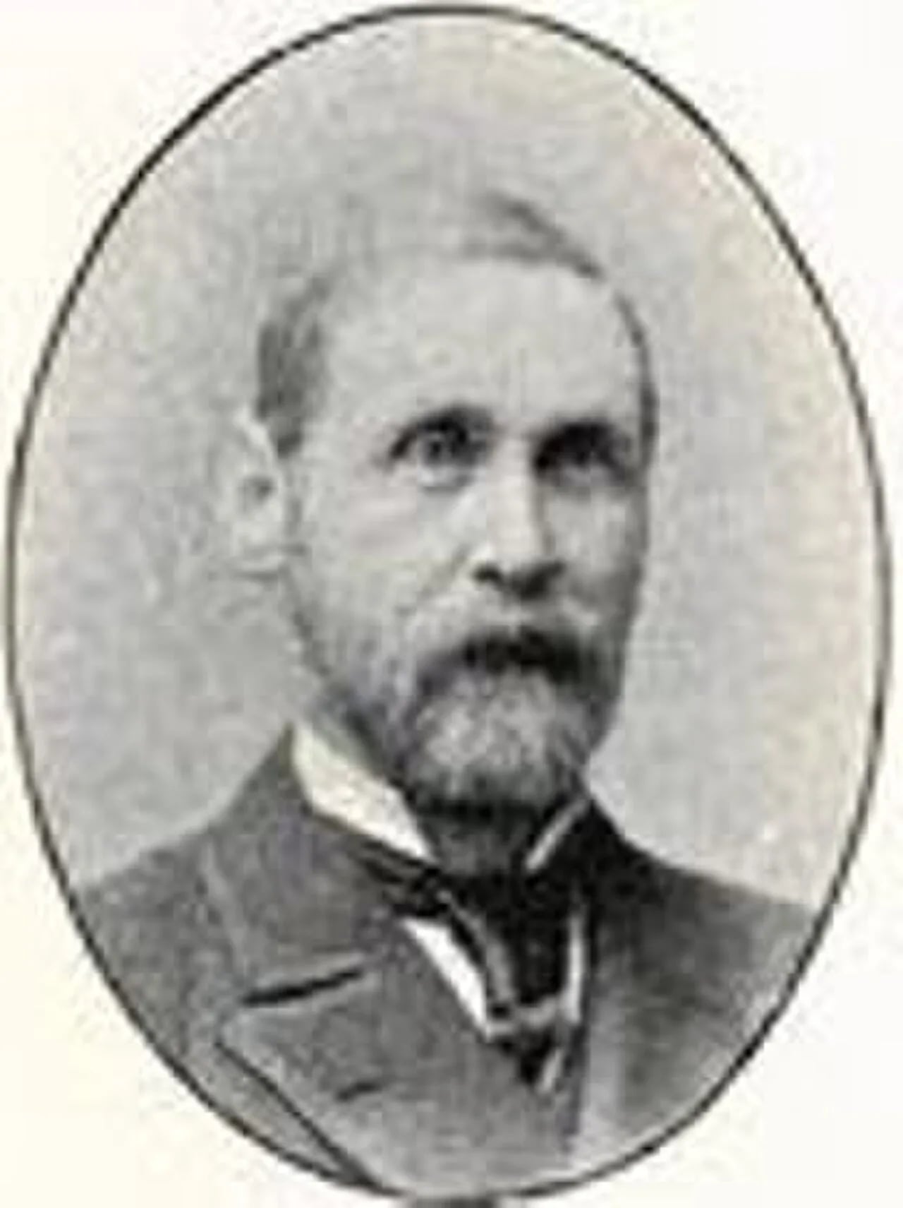 Porträt von Jonas Leonhard Claësson (1844–1920) – Gedenkseite