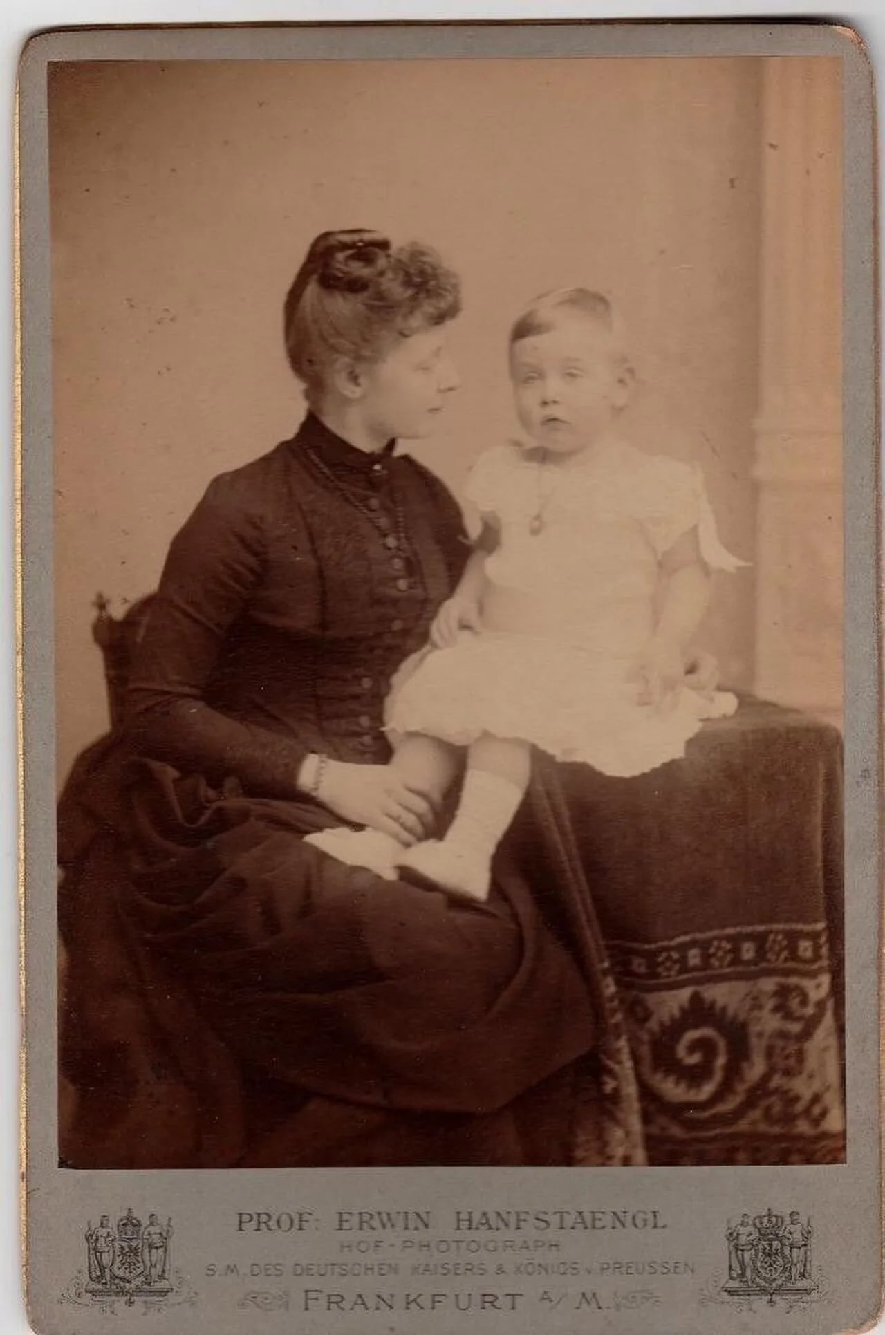 Porträt von Elisabeth Charlotte Alexandra Maria Luisa von Hessen-Kassel (1861–1955) – Gedenkseite
