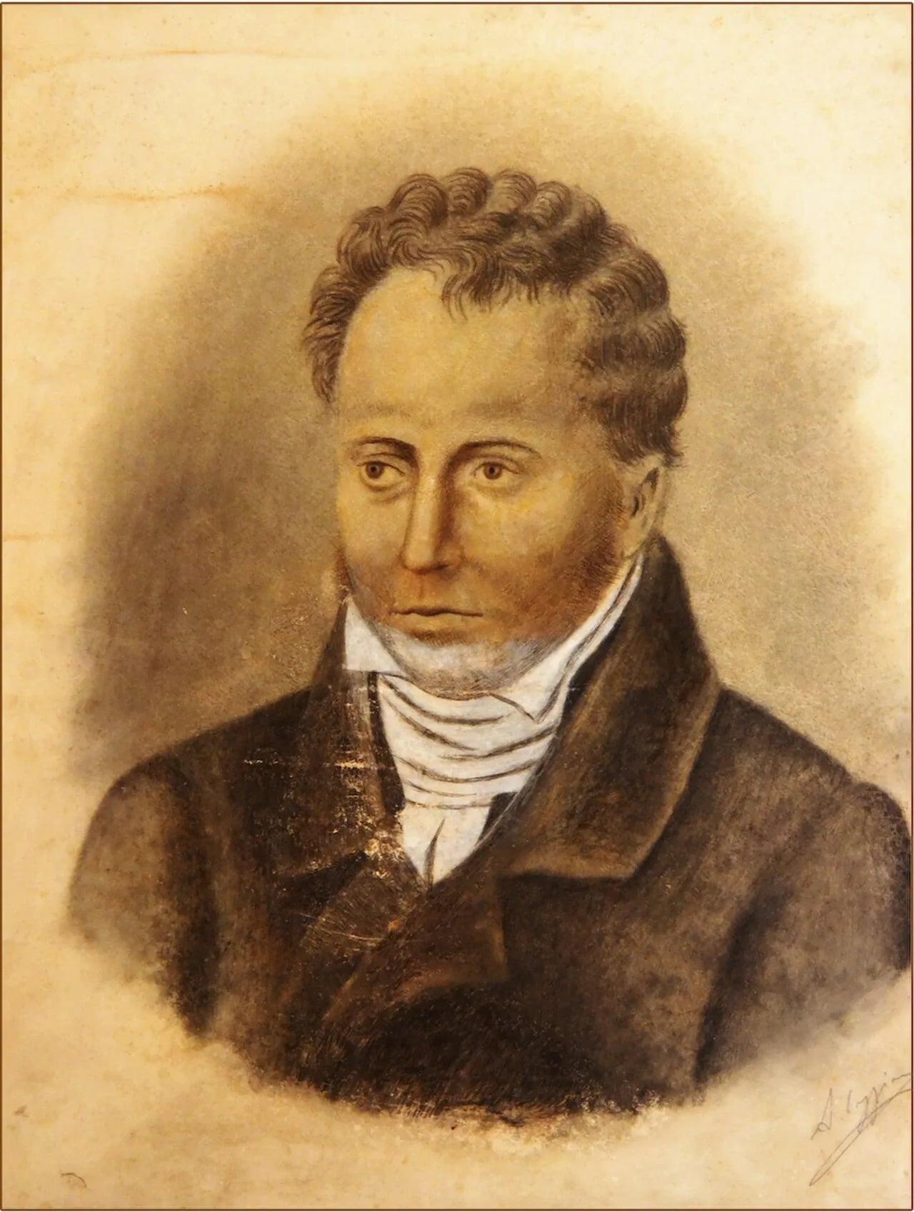 Portrait of Carlo Brioschi (1782–1833) – memorial page