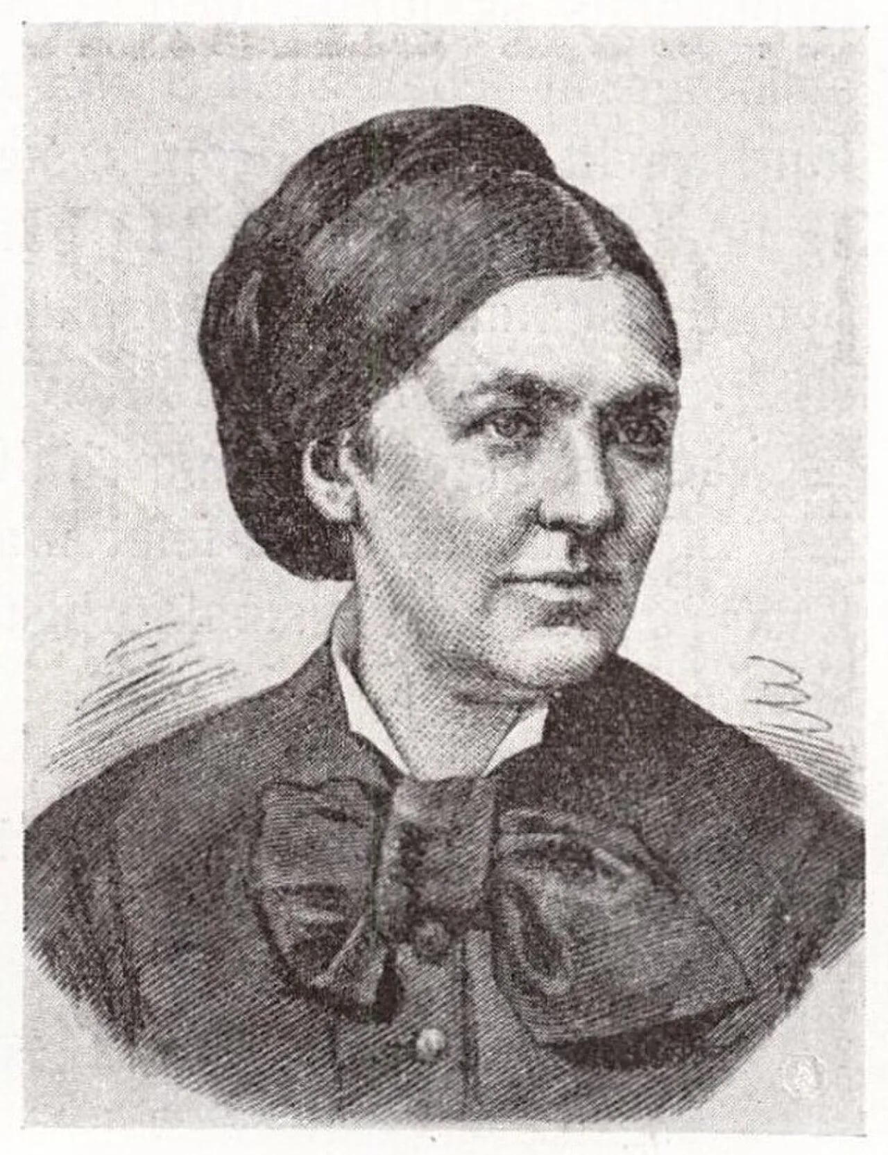 Portrait of Therese Kamph (1836–1884) – memorial page