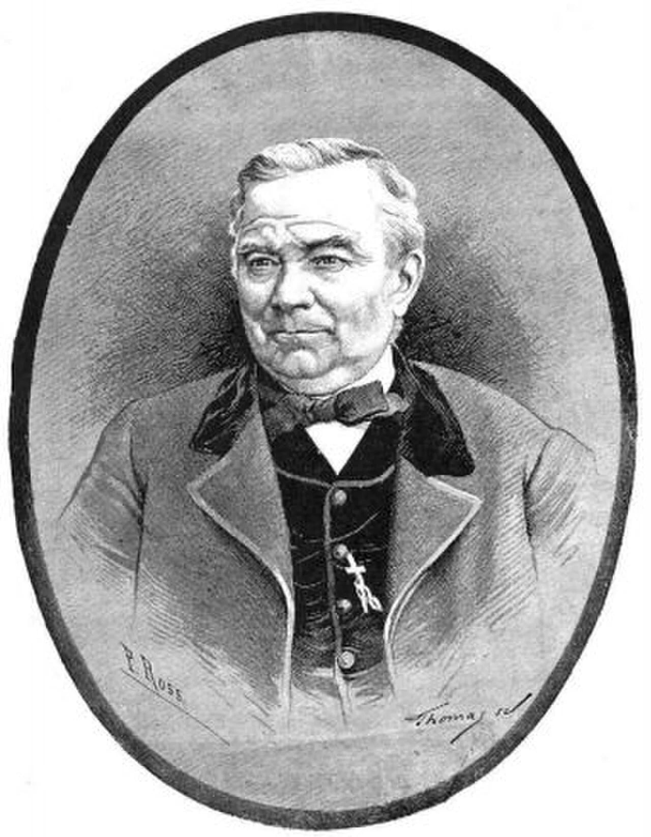 Porträt von Joaquim Salarich i Verdaguer (1816–1884) – Gedenkseite