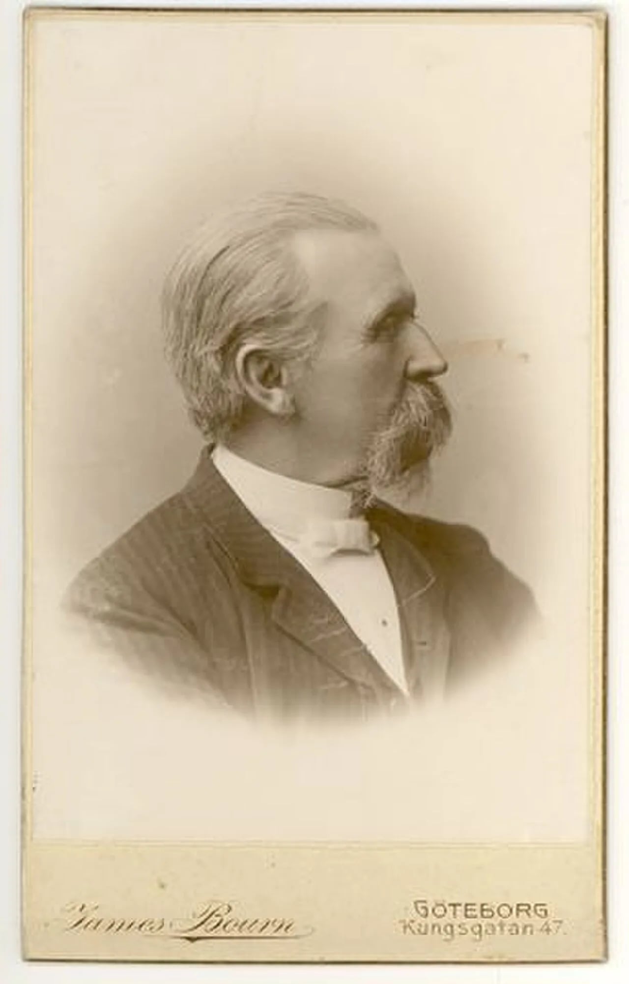 Porträt von Gunnar Brynolf Wennerberg (1823–1894) – Gedenkseite
