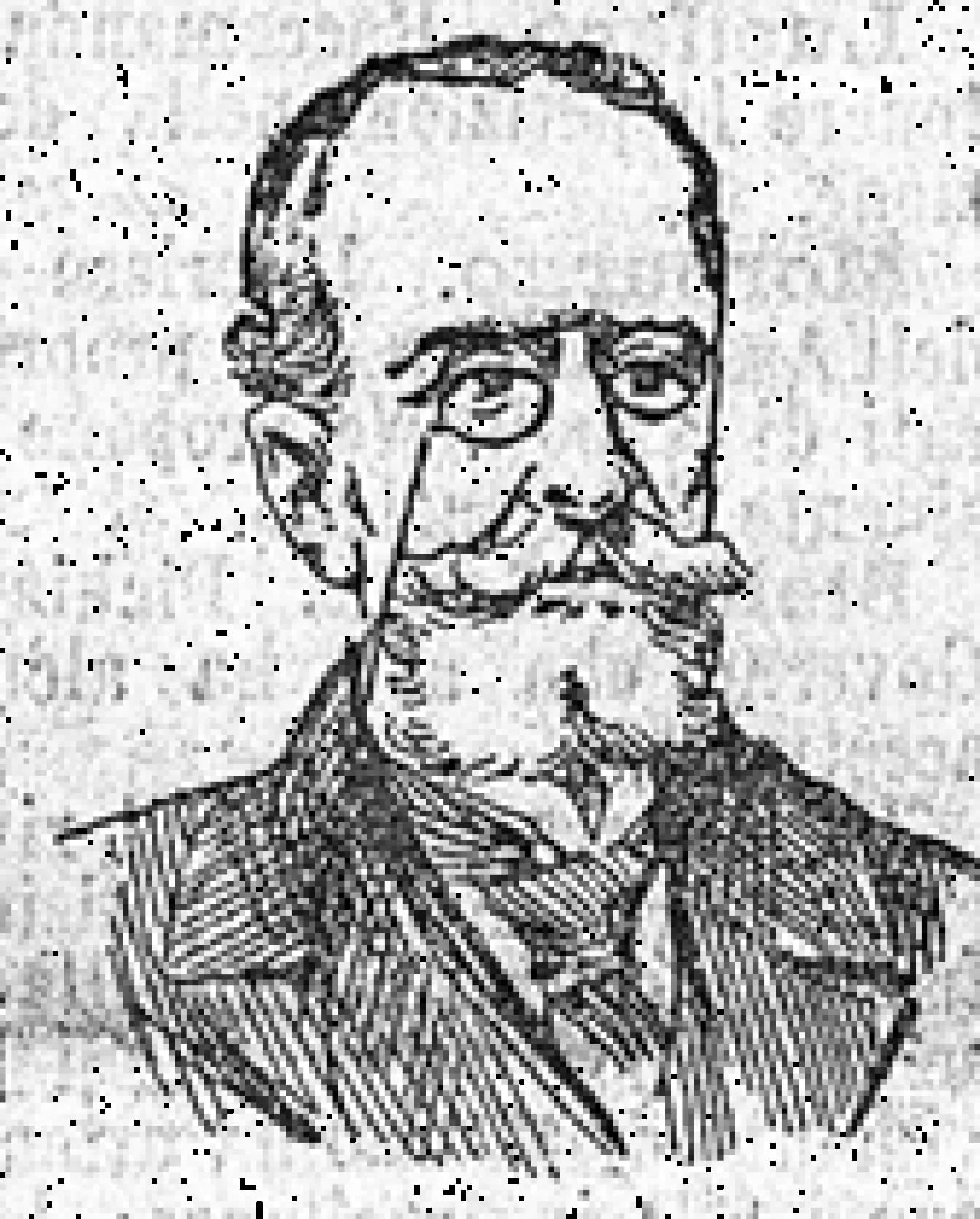 Porträt von Giuseppe De Marinis (1832–1911) – Gedenkseite
