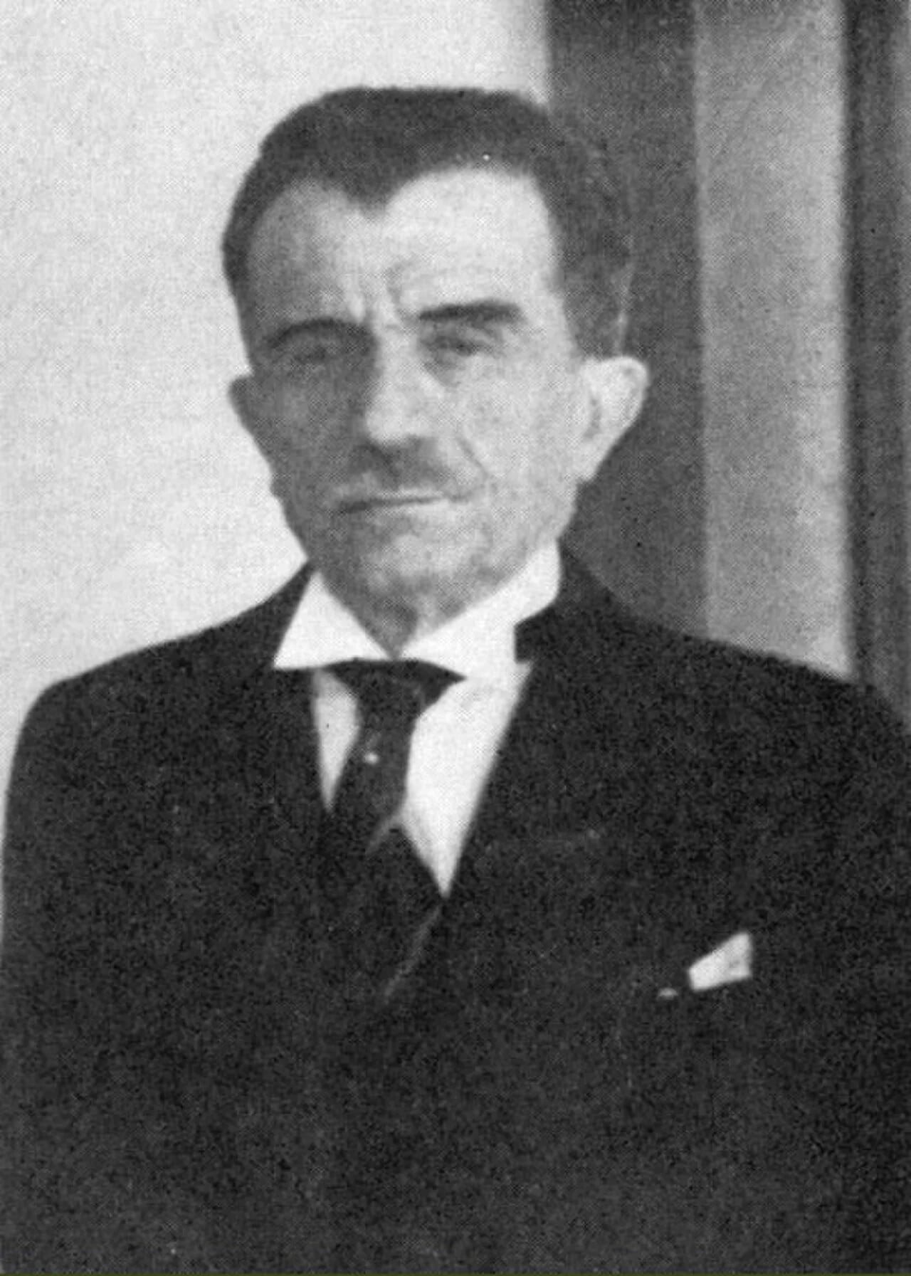 Portrait of Mehdi Bej Frashëri (1872–1963) – memorial page