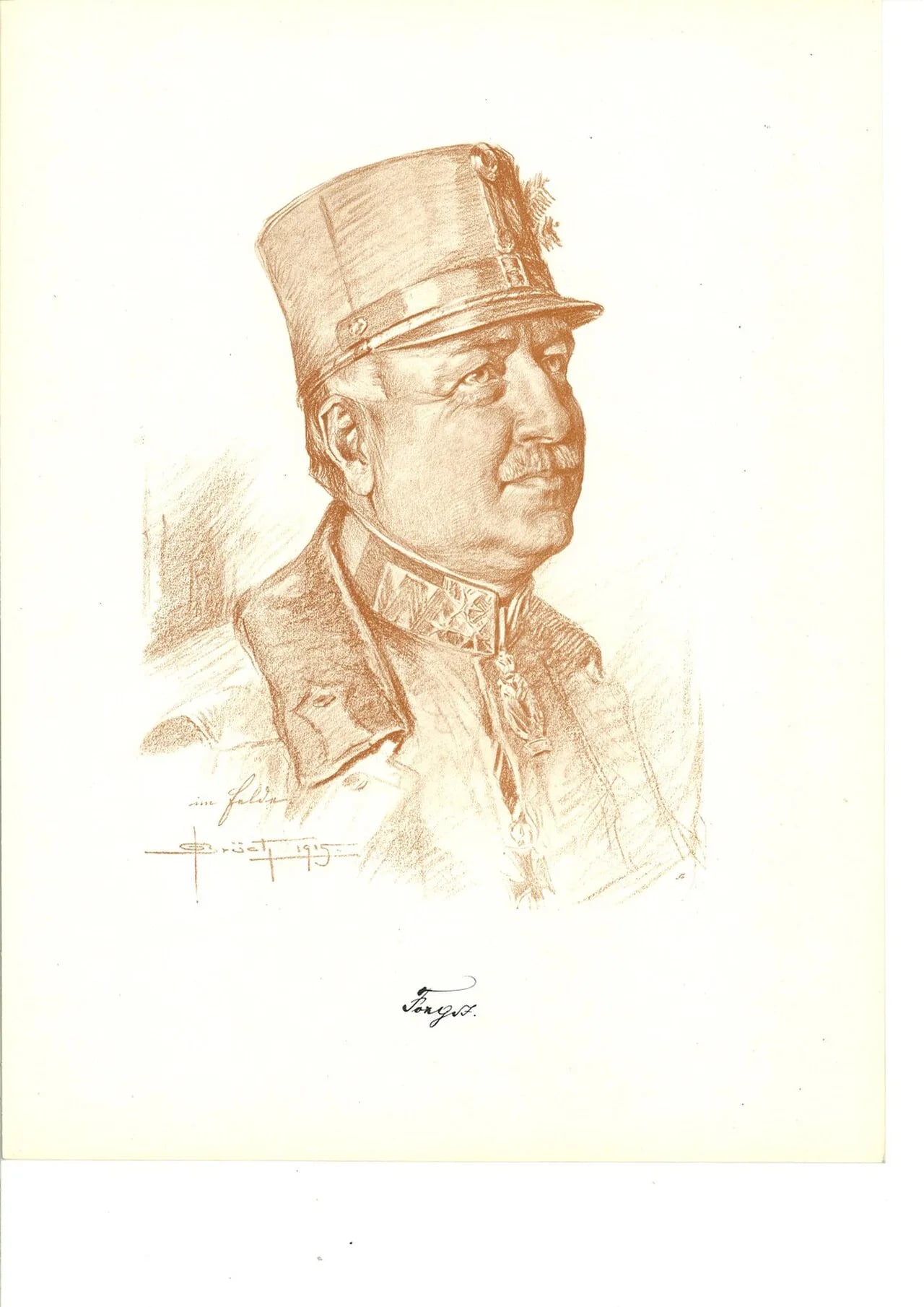 Porträt von Vinzenz von Fox (1859–1931) – Gedenkseite