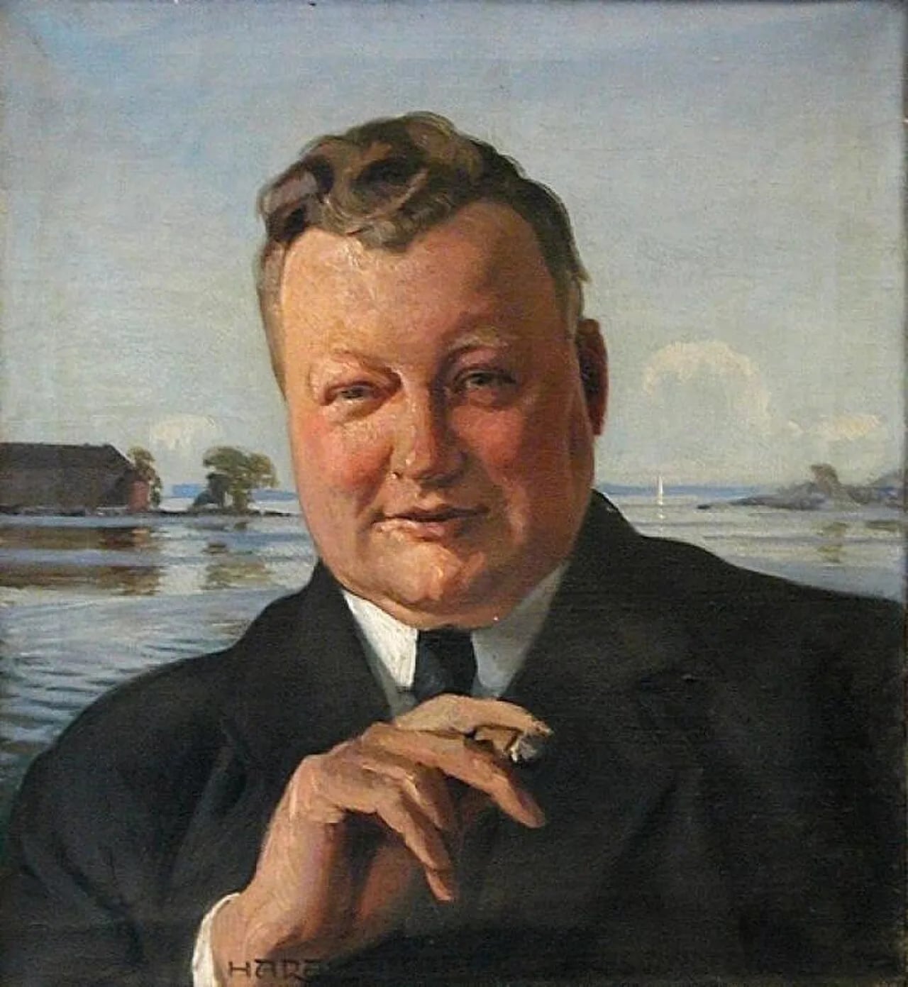Portrait of Andreas Grau (1883–1935) – memorial page