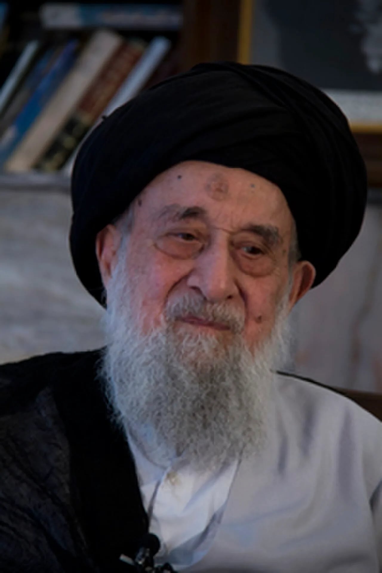 Portrait of Ayatollah Sayyed Razi Shirazi (1927–2021) – memorial page