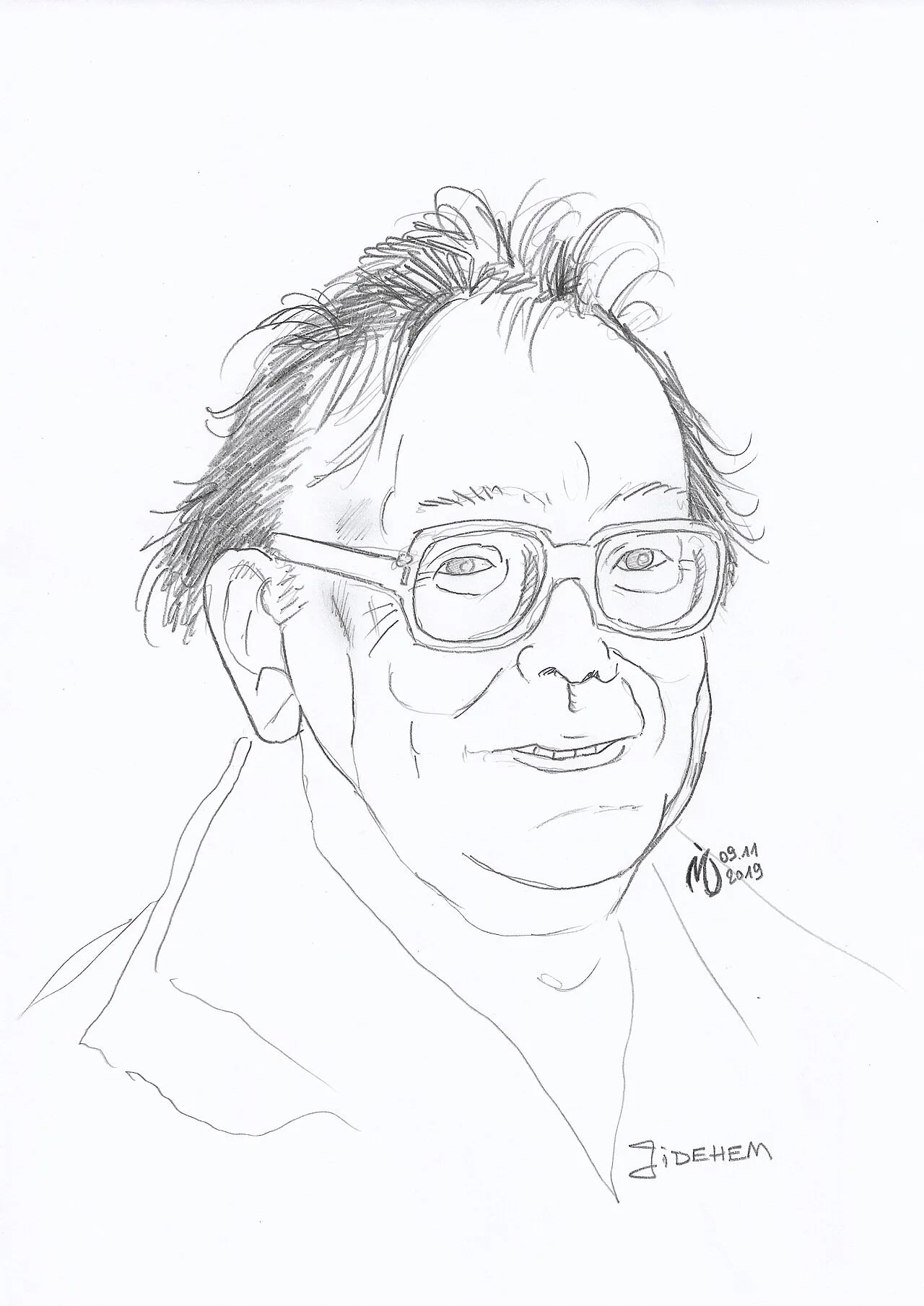 Porträt von Jidéhem (1935–2017) – Gedenkseite
