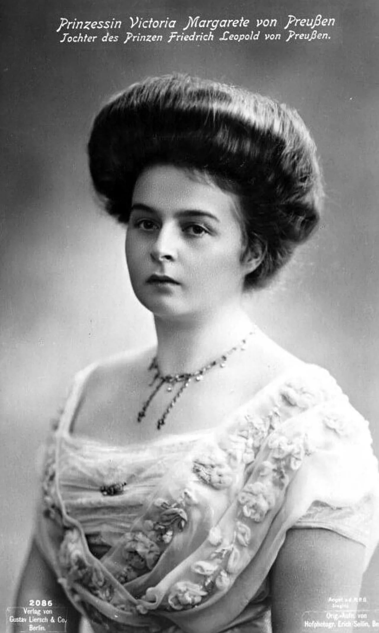 Portrait of Viktoria Margarethe von Preußen (1890–1923) – memorial page