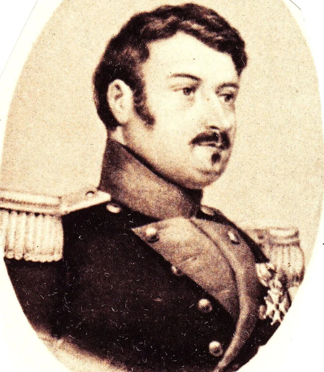 Porträt von Nicolaas Emanuel Frederik von Gumoëns (1790–1832) – Gedenkseite