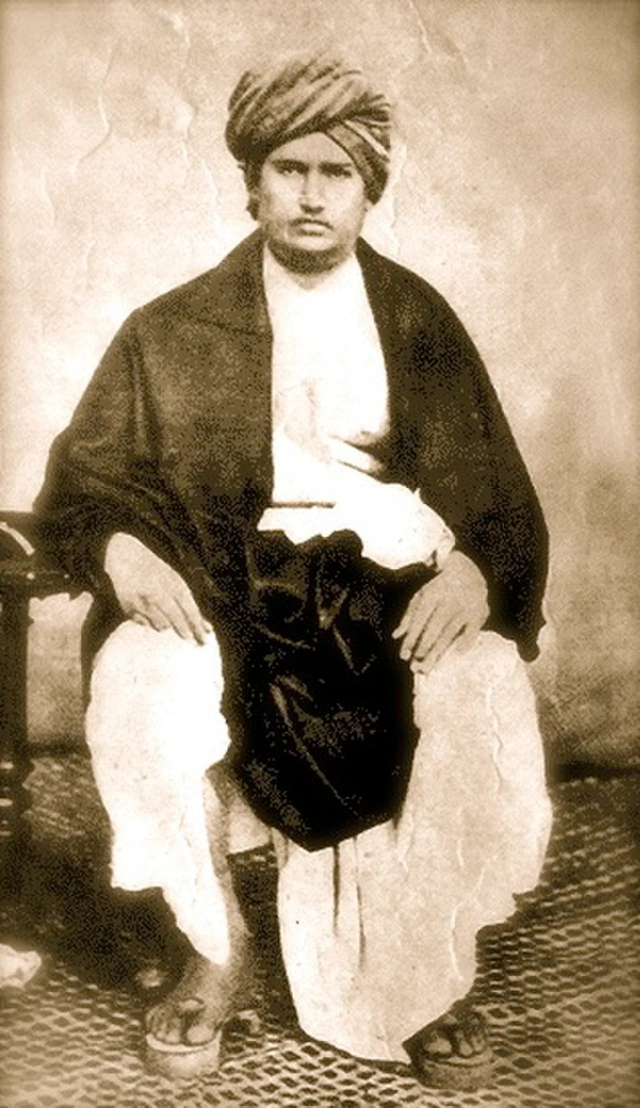 Porträt von Dayananda (1824–1883) – Gedenkseite