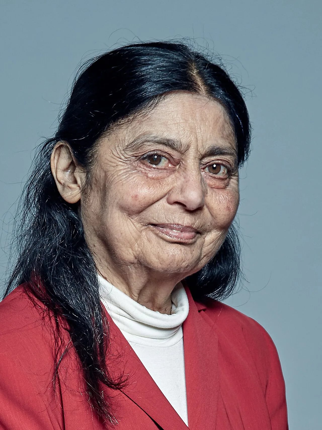 Portrait of Haleh Afshar, Baroness Afshar (1944–2022) – memorial page