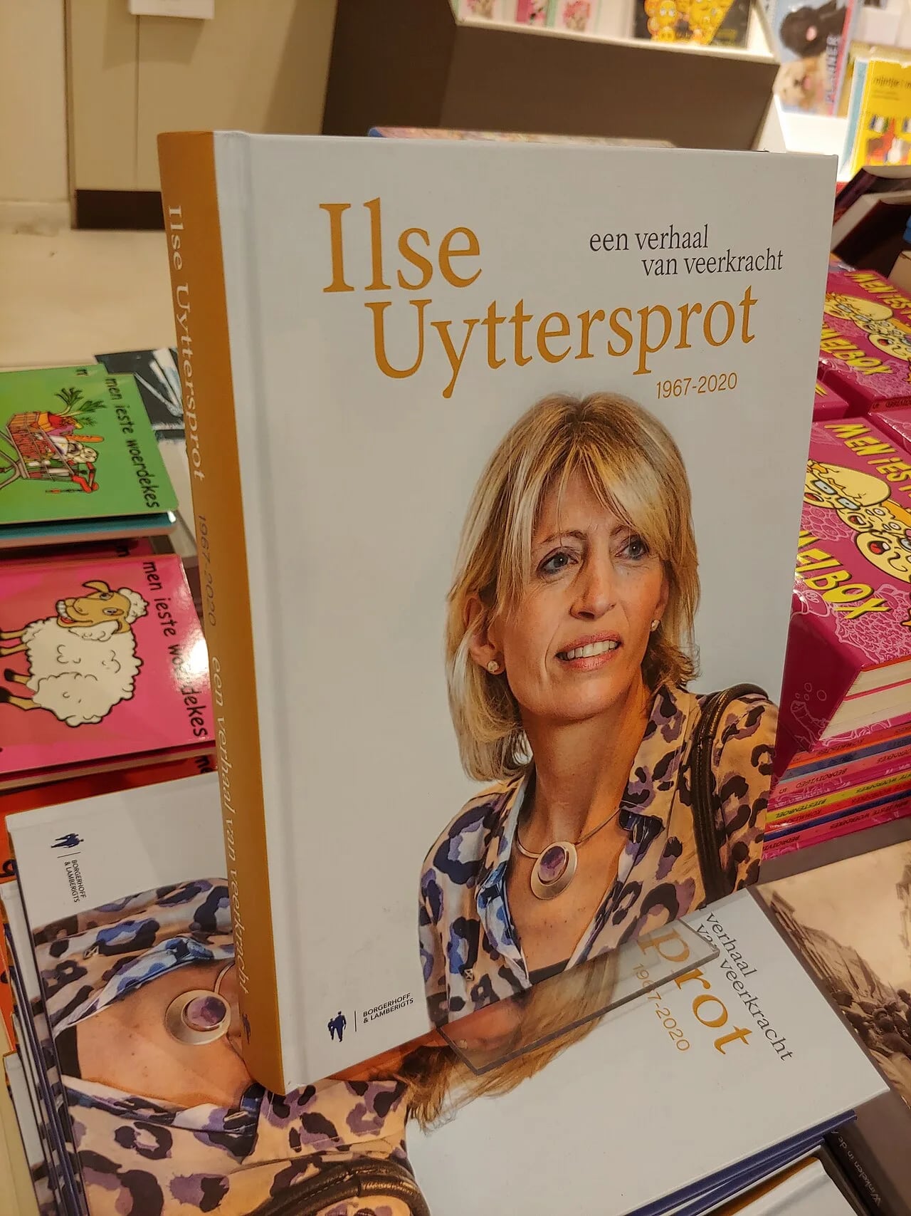 Porträt von Ilse Uyttersprot (1967–2020) – Gedenkseite