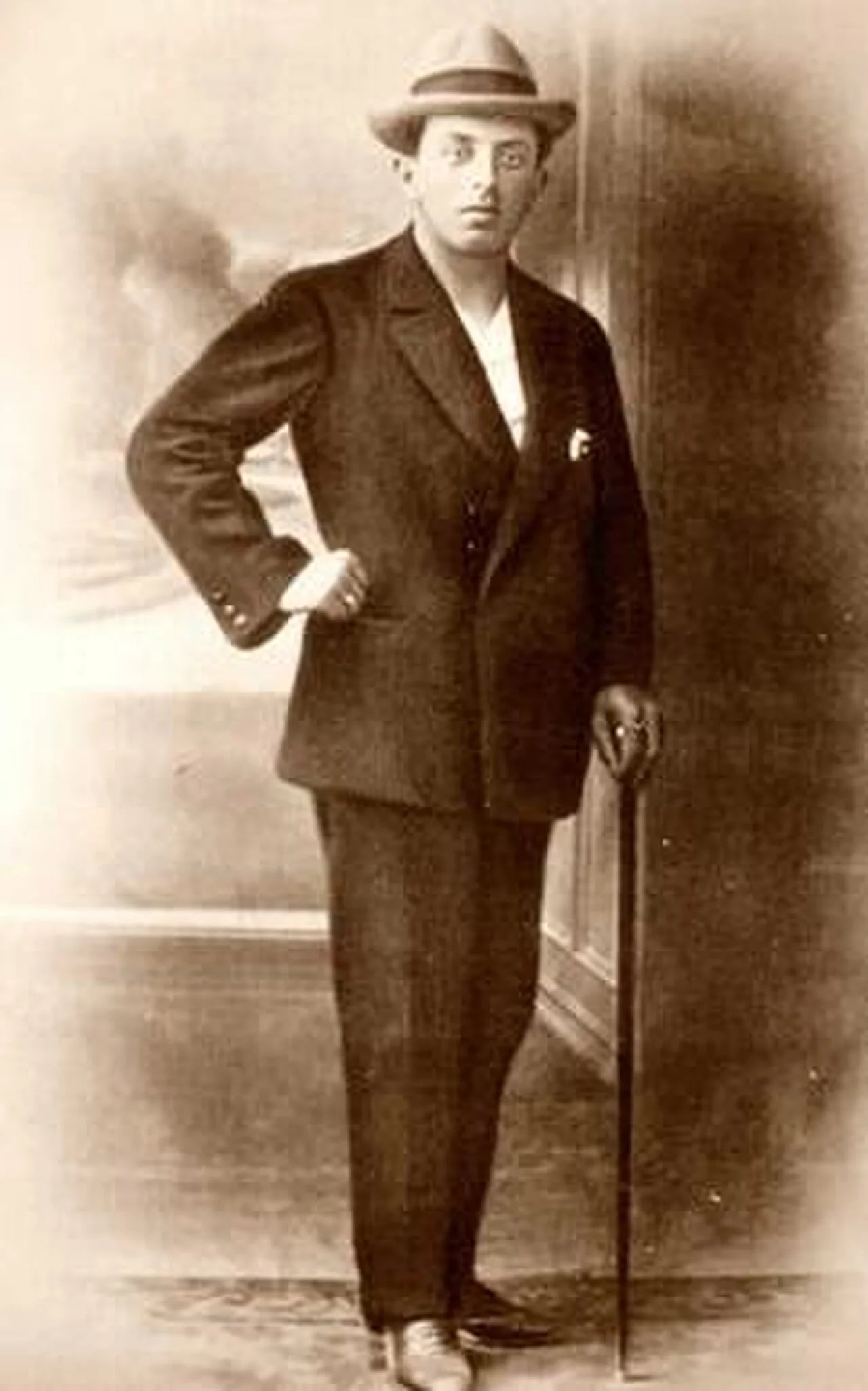 Porträt von Renzo Novatore (1890–1922) – Gedenkseite