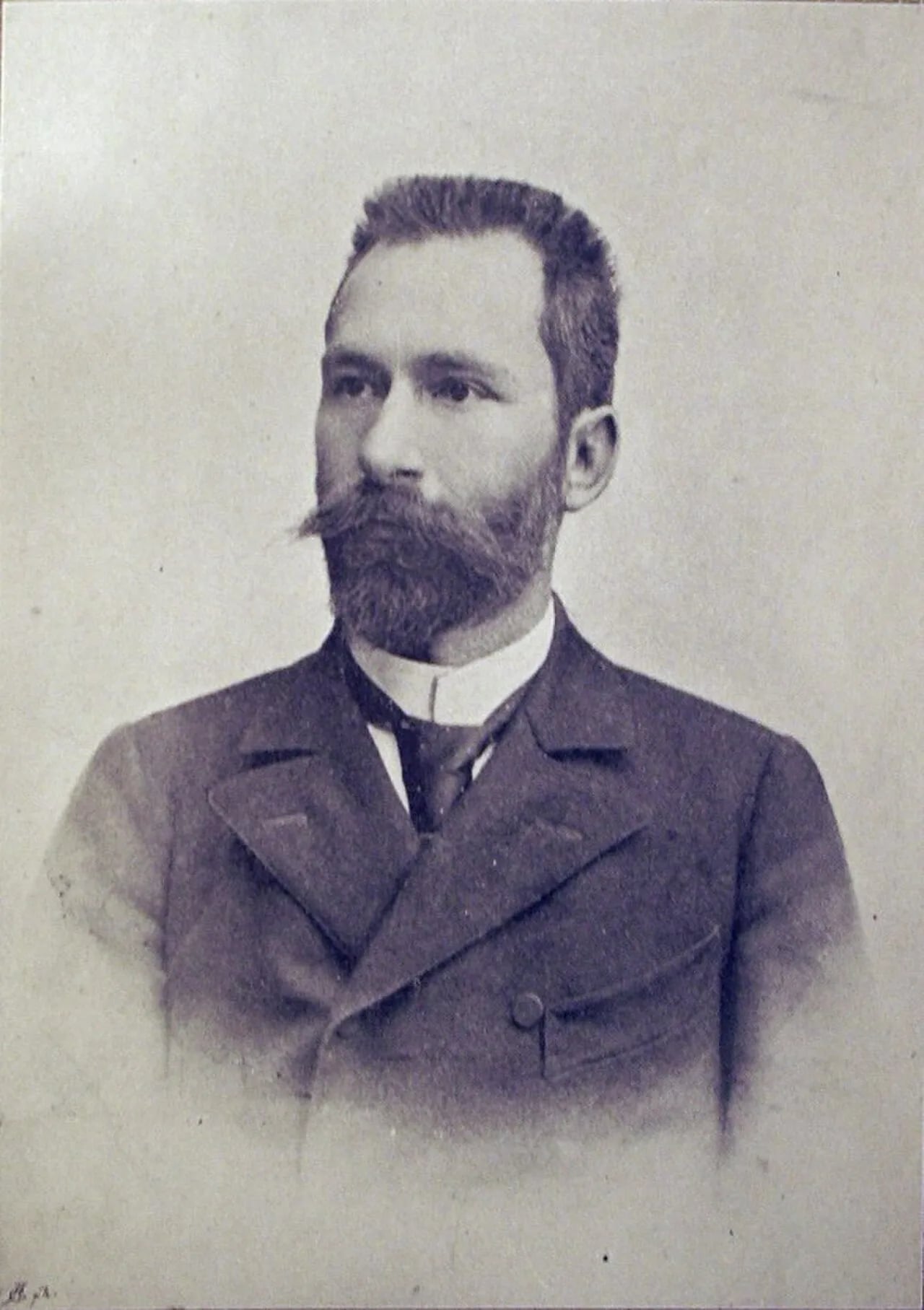 Porträt von Vjenceslav Novak (1859–1905) – Gedenkseite