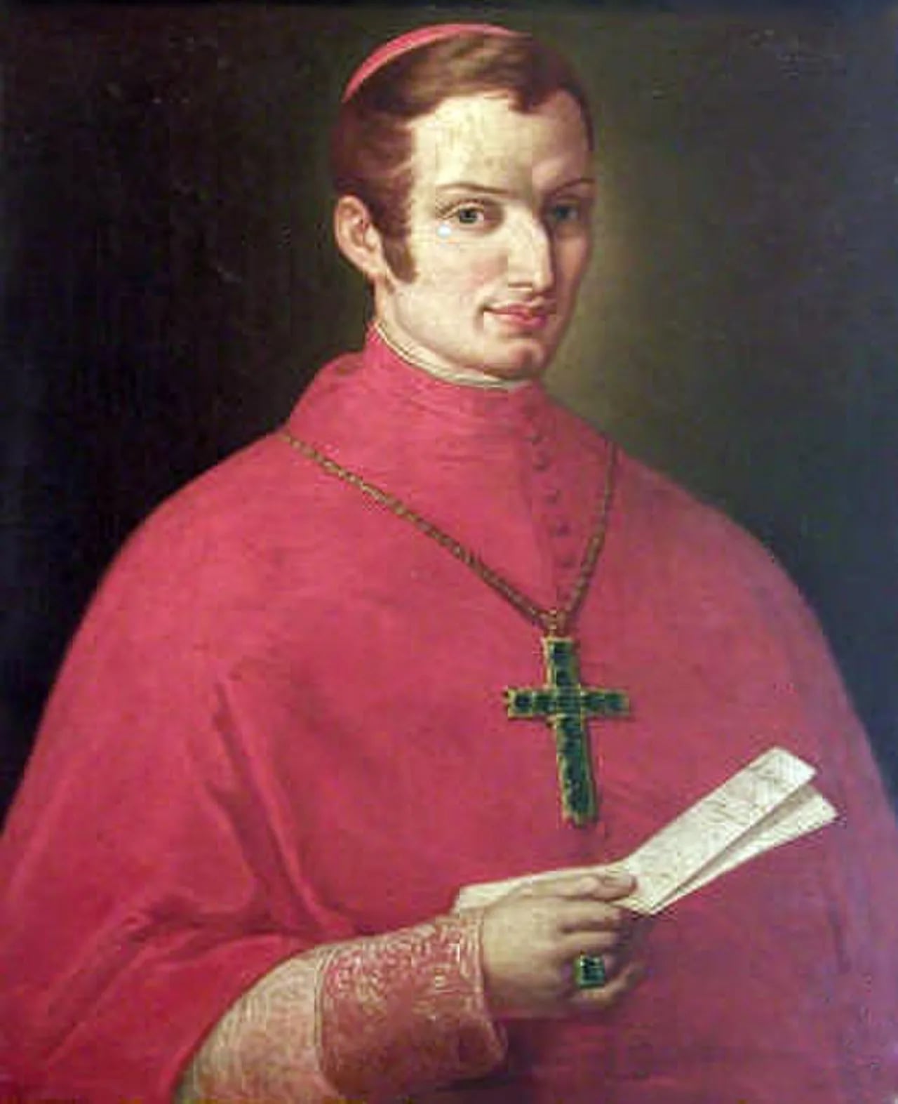 Porträt von Giacomo Luigi Brignole (1797–1853) – Gedenkseite
