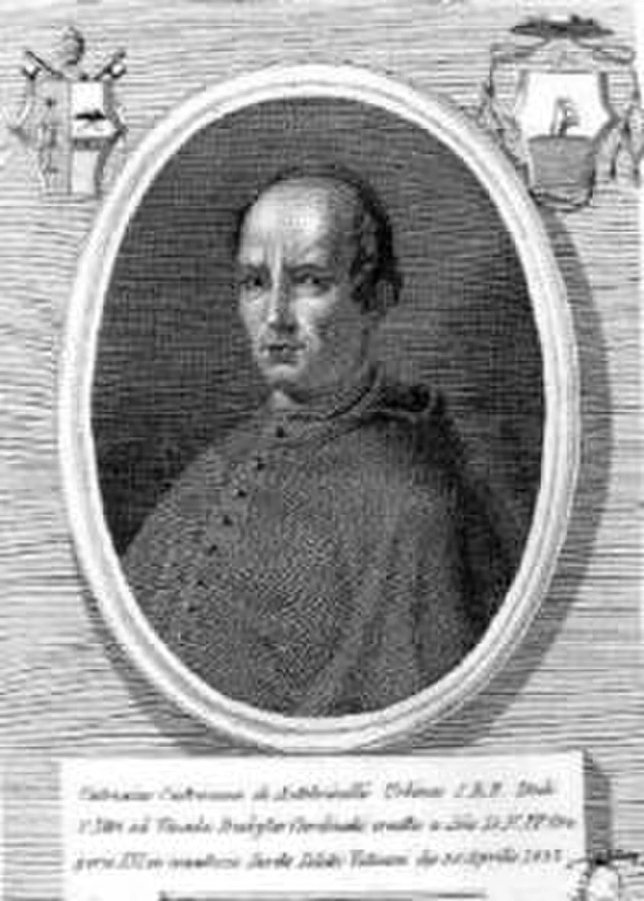 Porträt von Castruccio Castracane degli Antelminelli (1779–1852) – Gedenkseite
