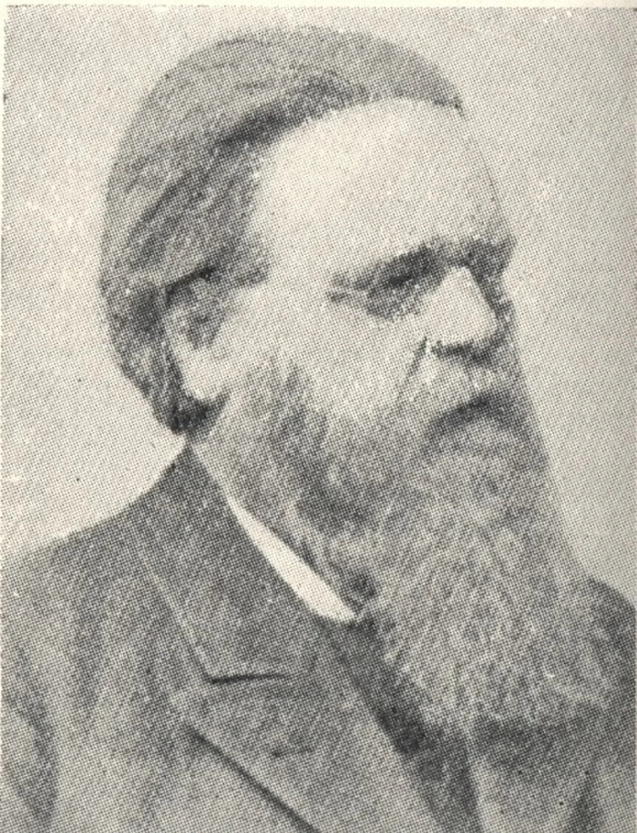 Porträt von A. A. Granfelt (1846–1919) – Gedenkseite