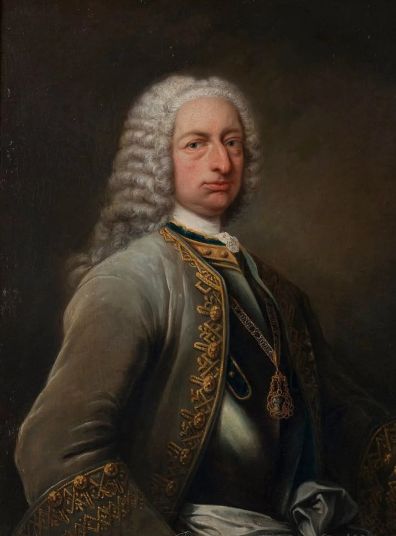 Porträt von Victor-Amédée de Savoie (1690–1741) – Gedenkseite