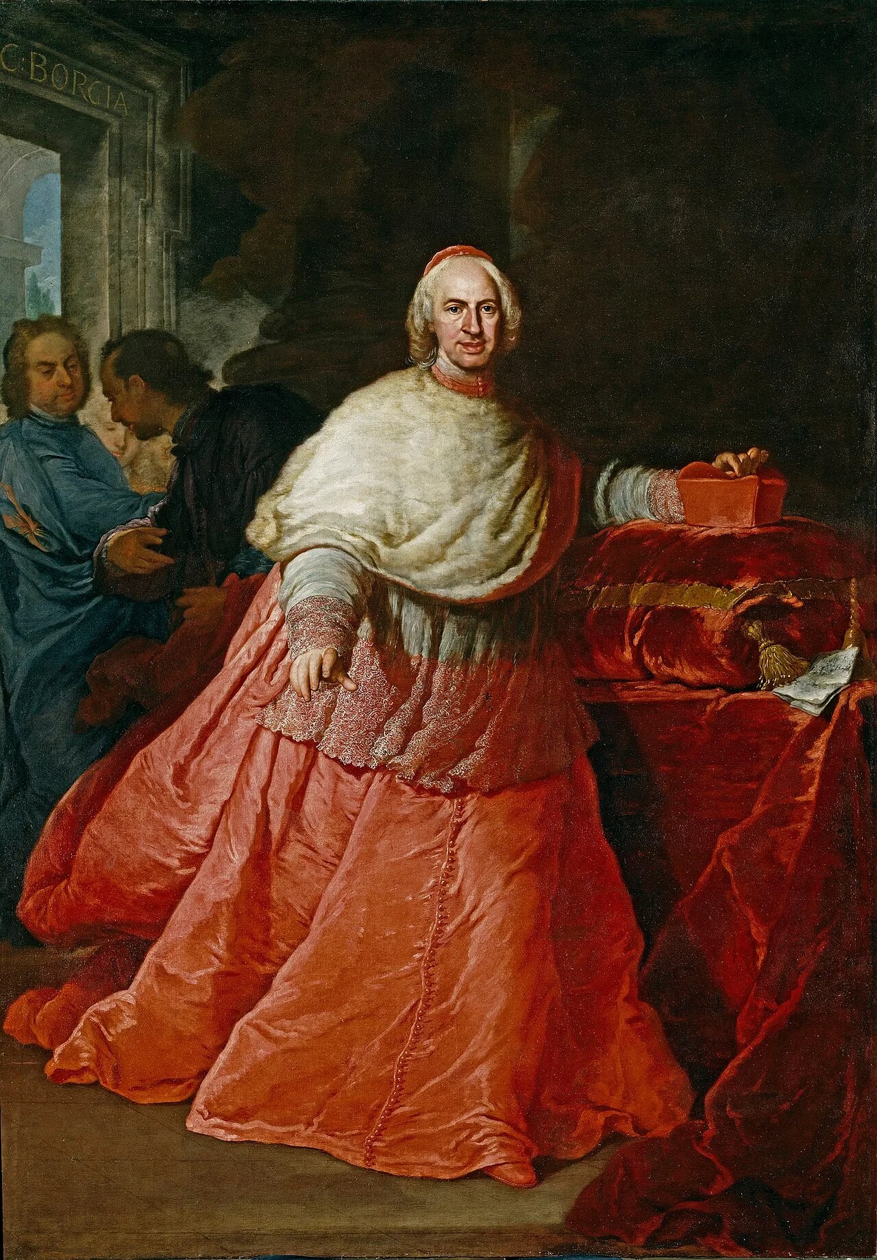 Porträt von Carlos de Borja y Centellas (1663–1733) – Gedenkseite