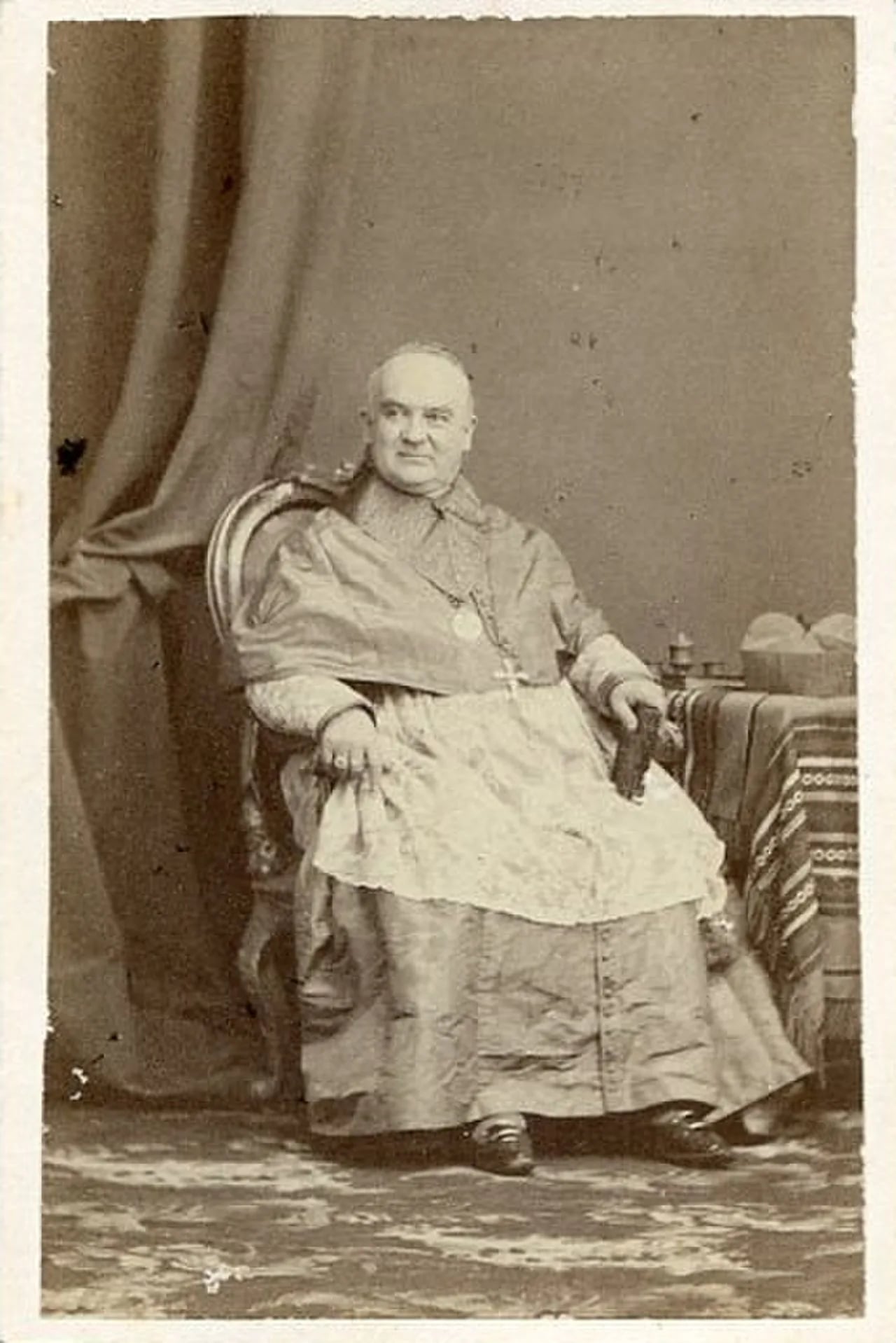 Porträt von Nicola Paracciani Clarelli (1799–1872) – Gedenkseite