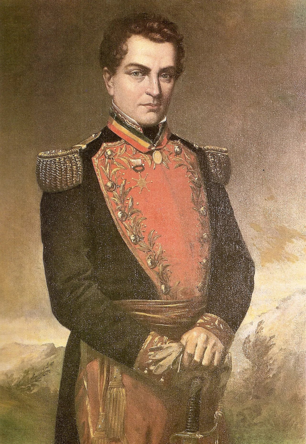 Portrait of Santiago Mariño (1788–1854) – memorial page