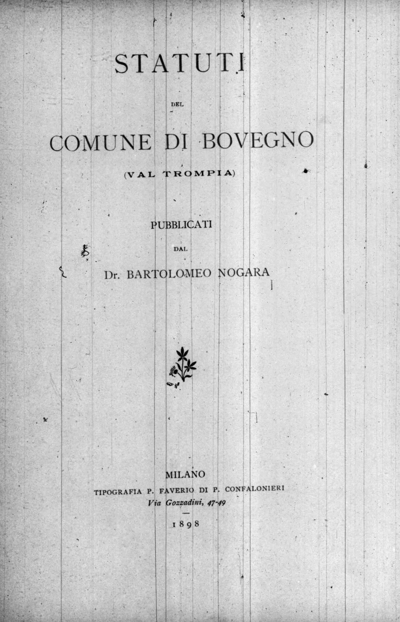 Portrait of Bartolomeo Nogara (1868–1954) – memorial page
