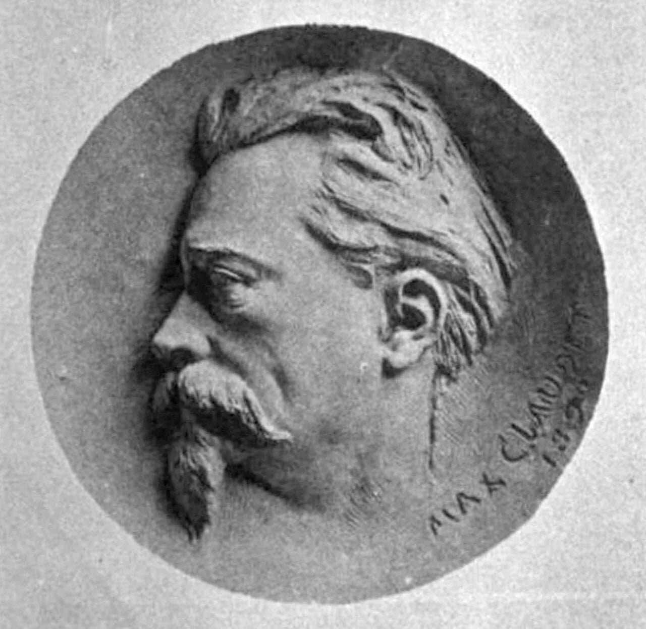 Porträt von Max Claudet (1840–1893) – Gedenkseite