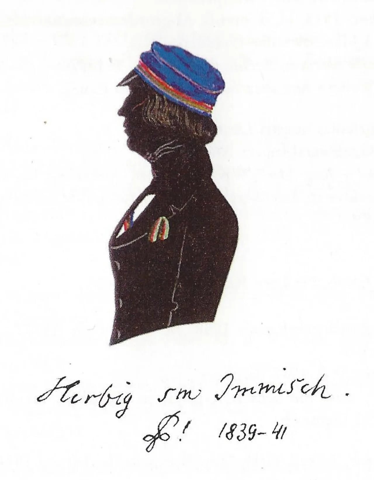 Porträt von Scipio Agricola Herbig (1821–1891) – Gedenkseite