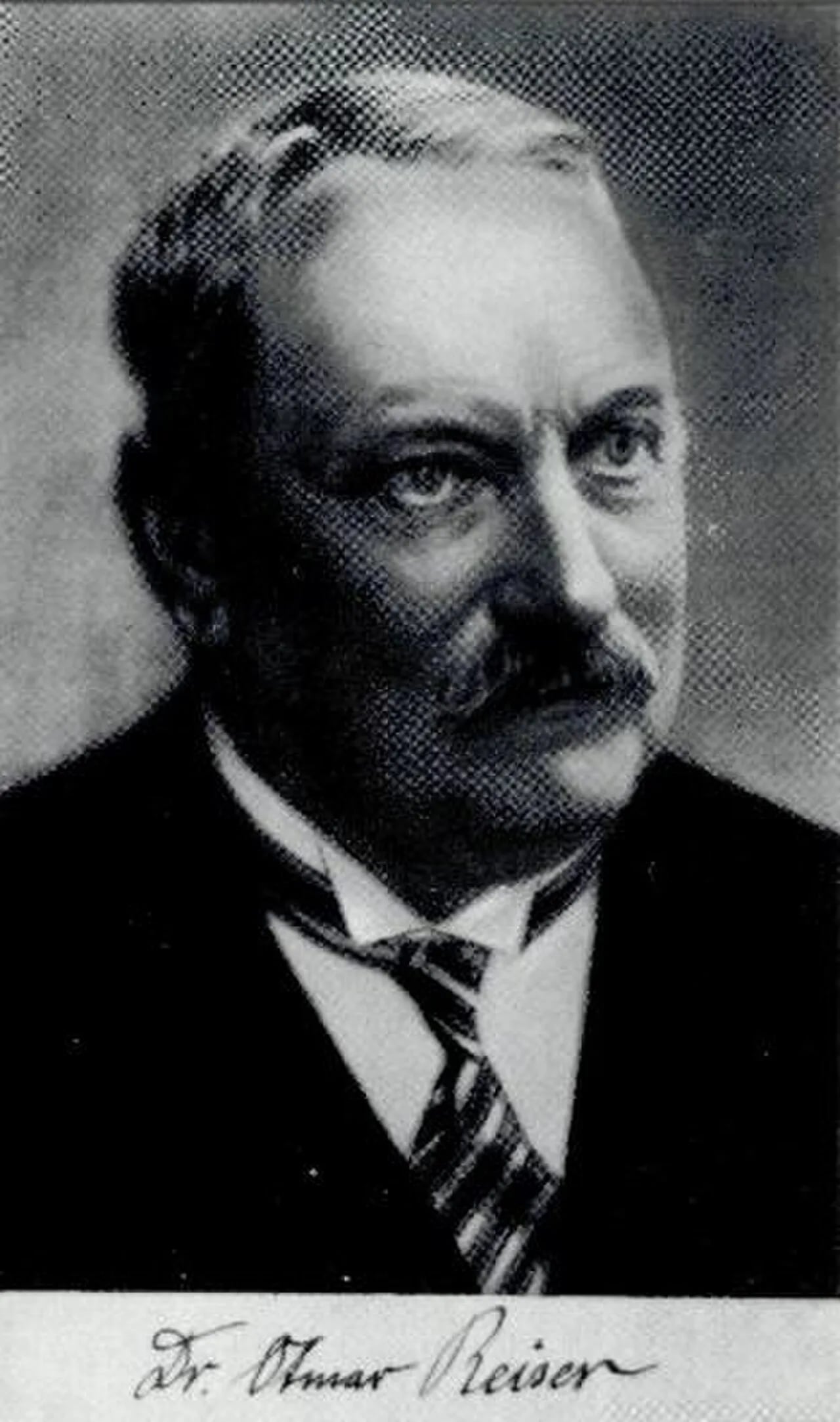 Portrait of Otmar Reiser (1861–1936) – memorial page