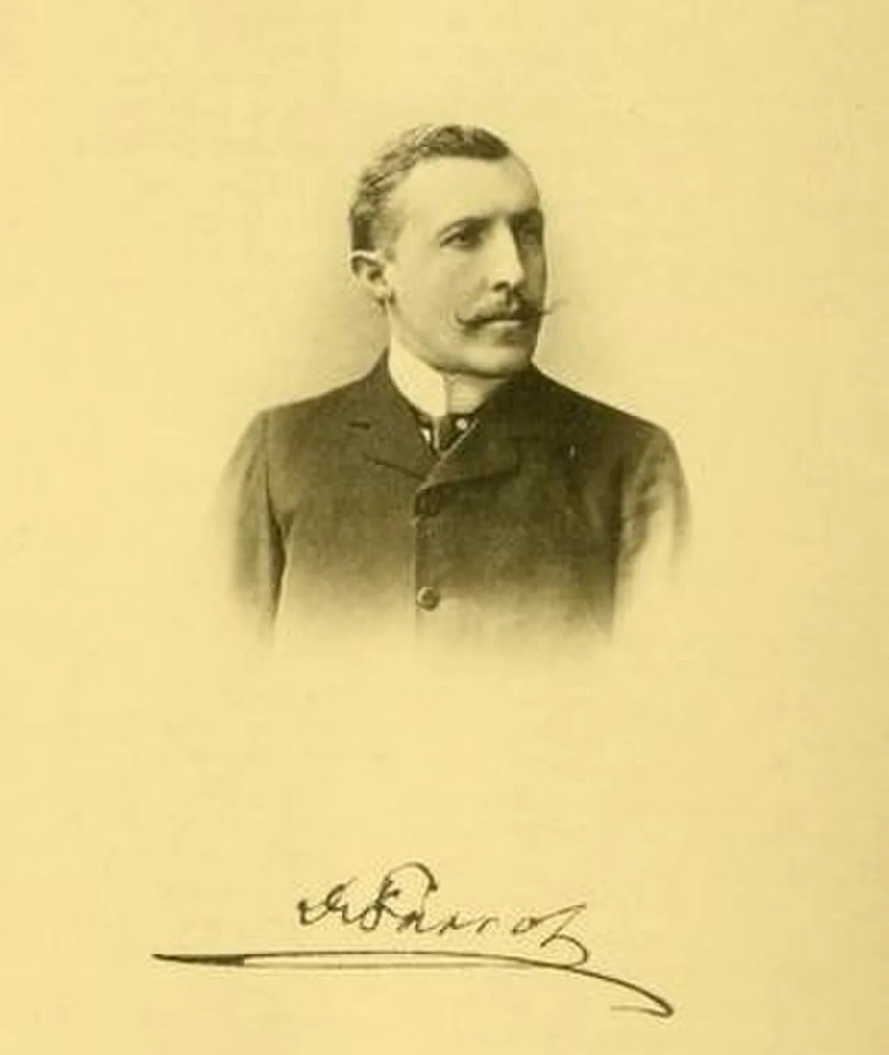 Porträt von Carl Parrot (1867–1911) – Gedenkseite