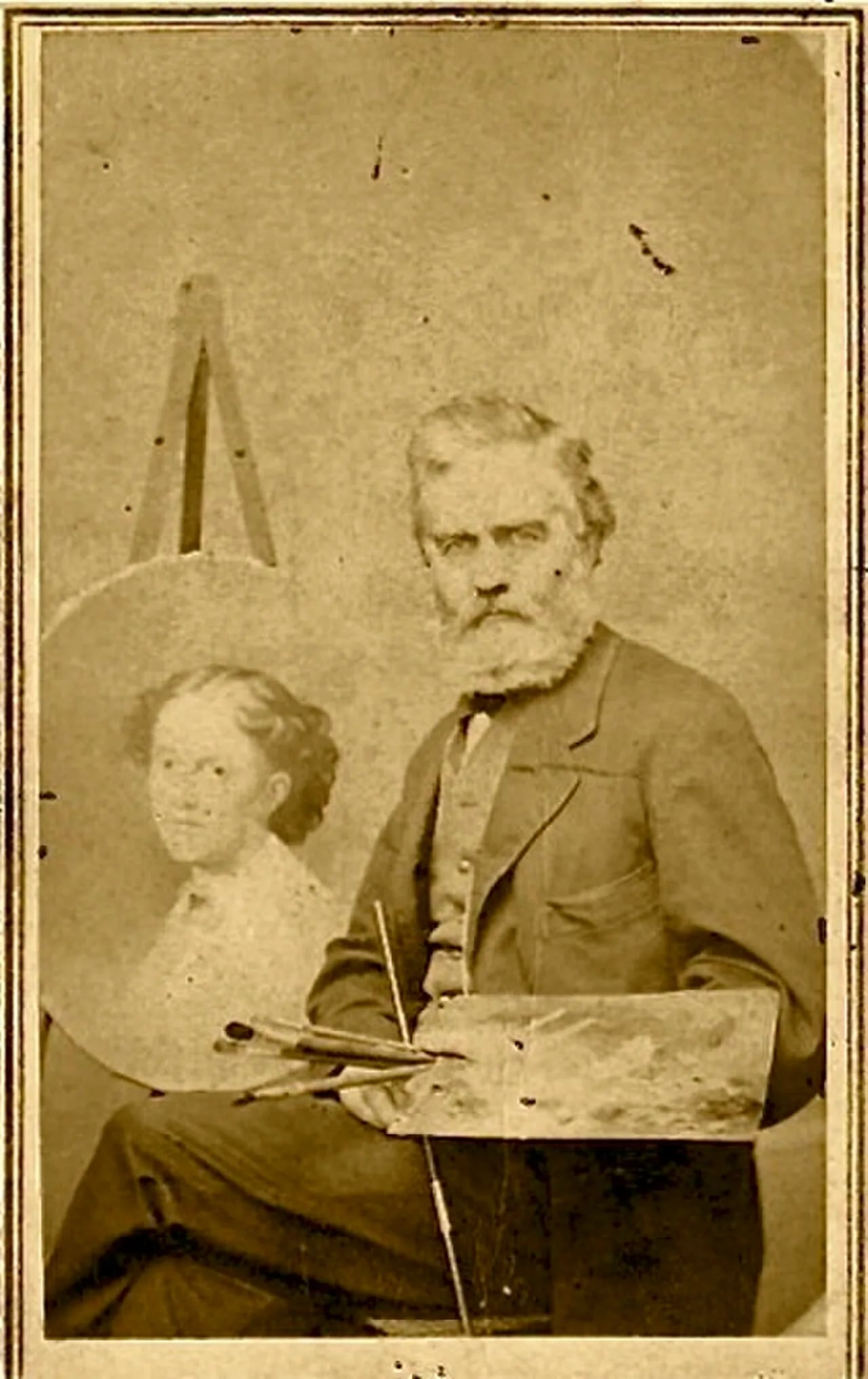 Portrait of Jonathan K. Trego (1817–1901) – memorial page