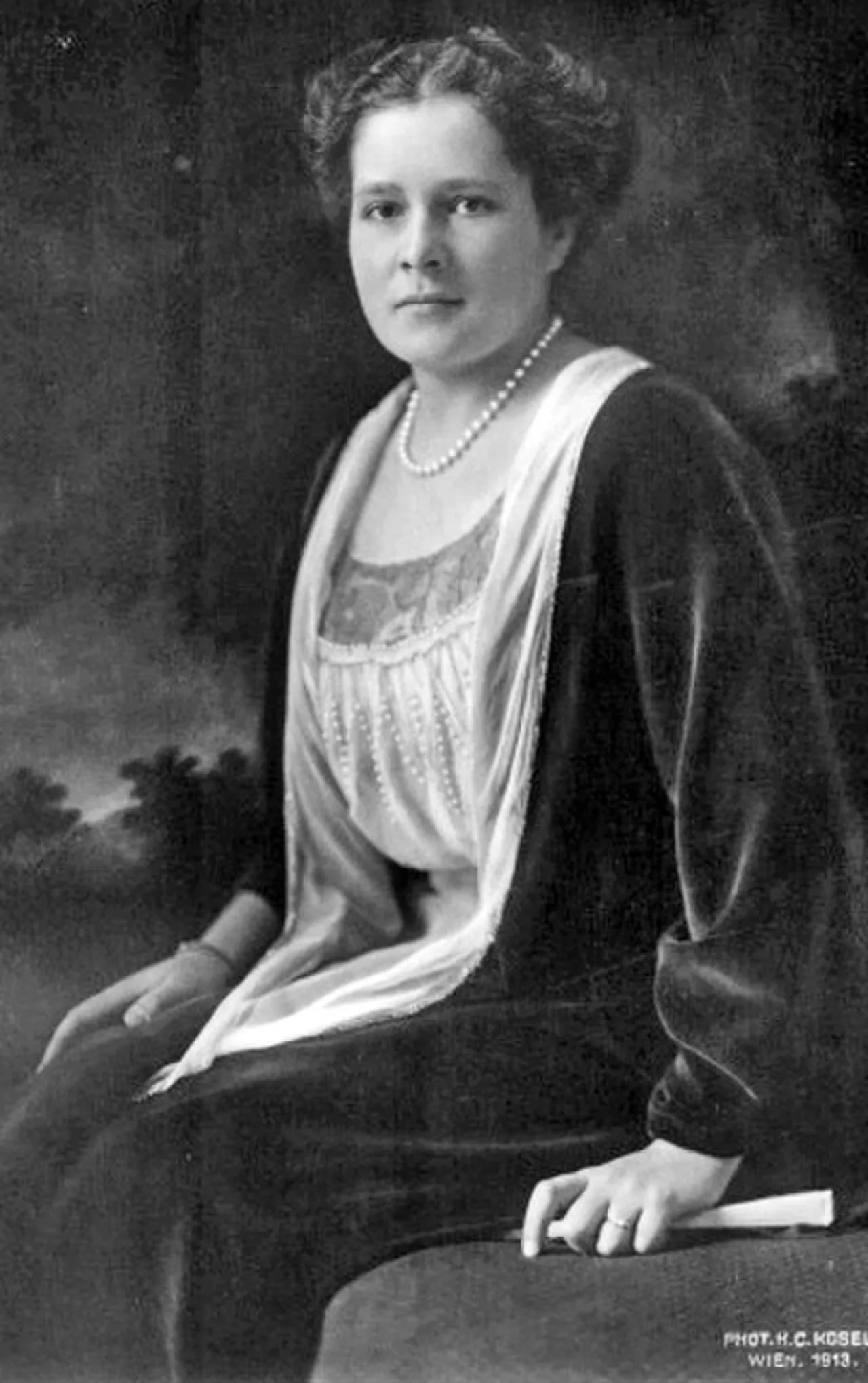 Porträt von Maria Alice von Österreich-Teschen (1893–1962) – Gedenkseite