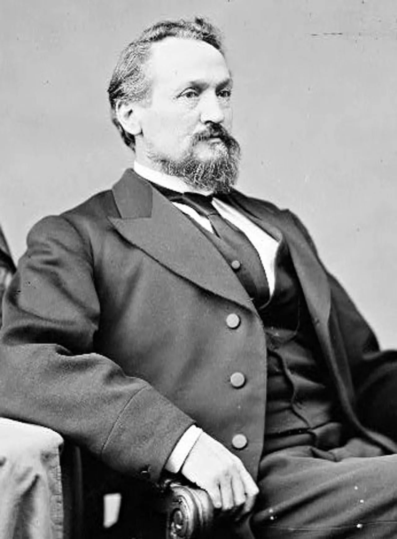 Portrait of Selucius Garfielde (1822–1881) – memorial page