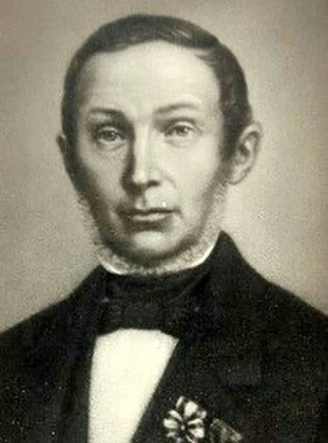 Porträt von Amand von Harenne (1813–1866) – Gedenkseite