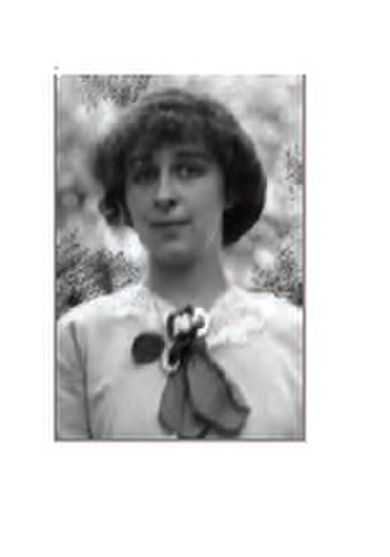 Portrait of Caroline Juul Jørstad (1892–1962) – memorial page