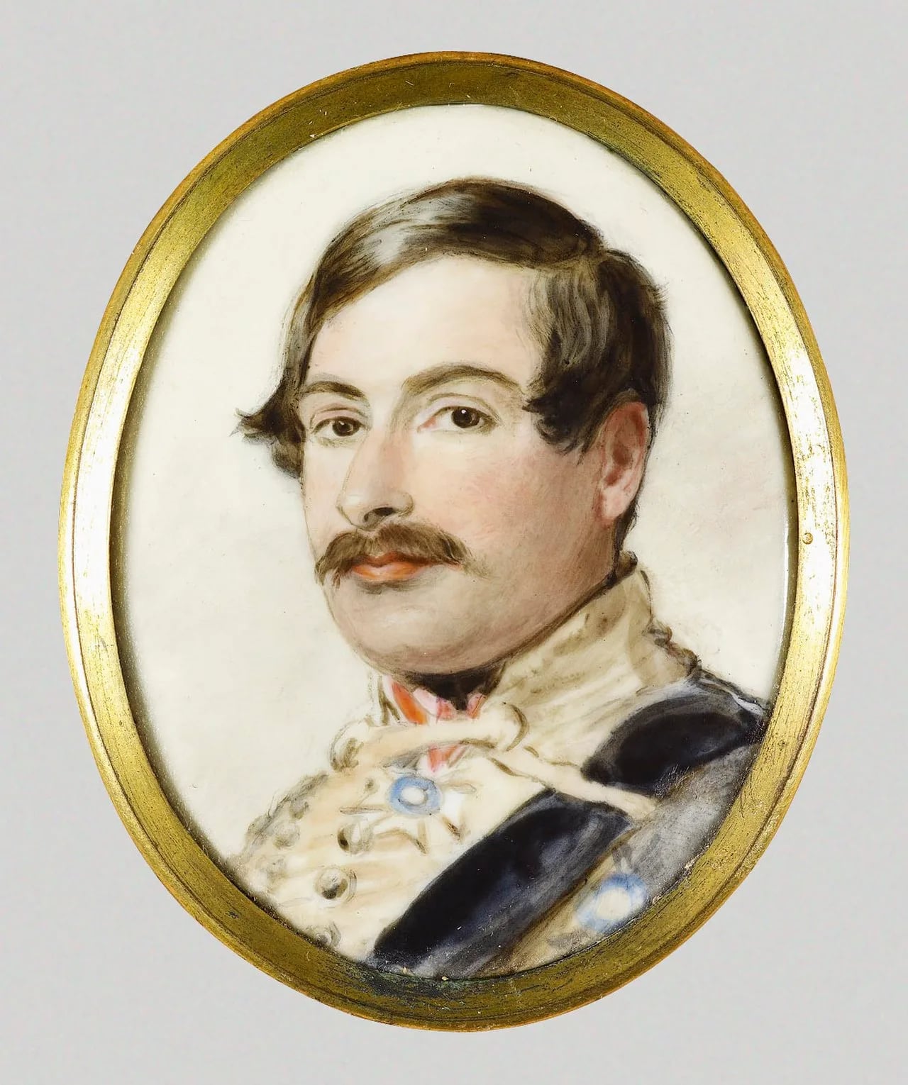 Porträt von Alfons Friedrich von Mensdorff-Pouilly (1810–1894) – Gedenkseite