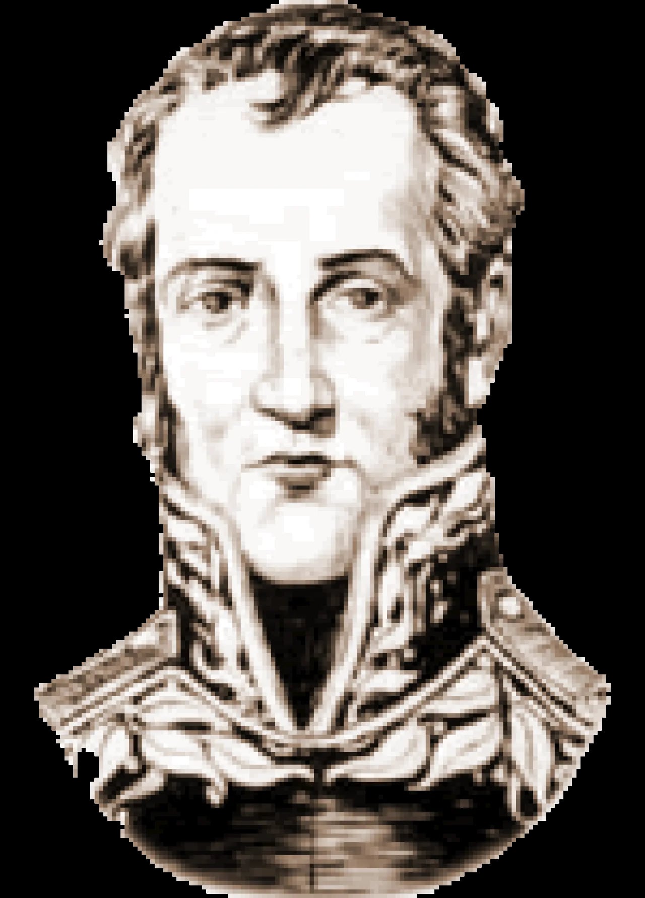 Porträt von Juan Ramón Balcarce (1773–1836) – Gedenkseite