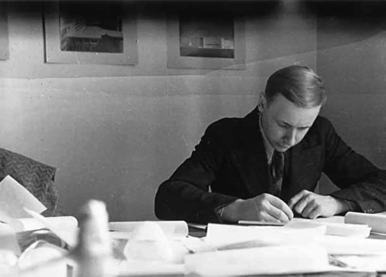 Portrait of Olli Saijonmaa (1908–1999) – memorial page
