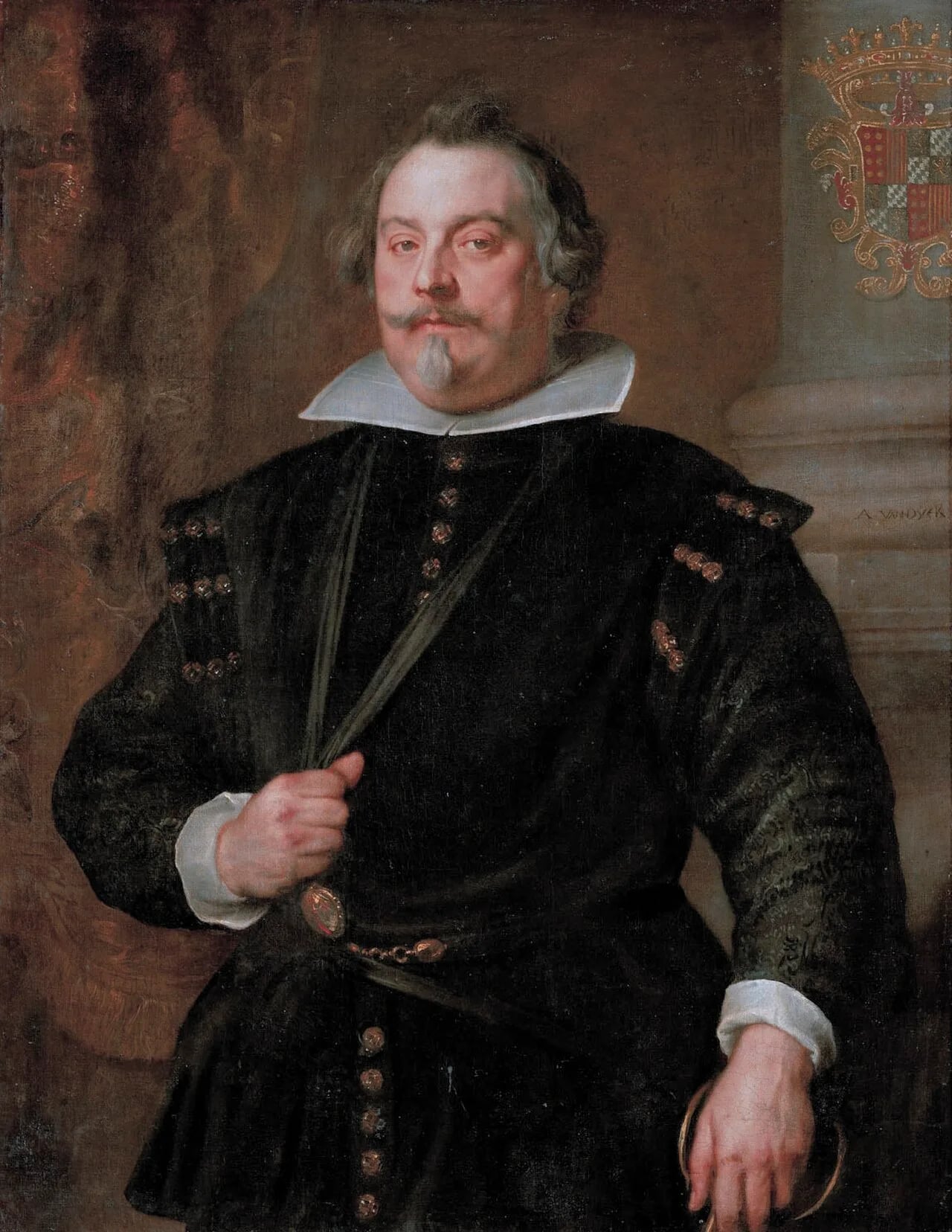 Porträt von Francisco Moncada (1586–1635) – Gedenkseite