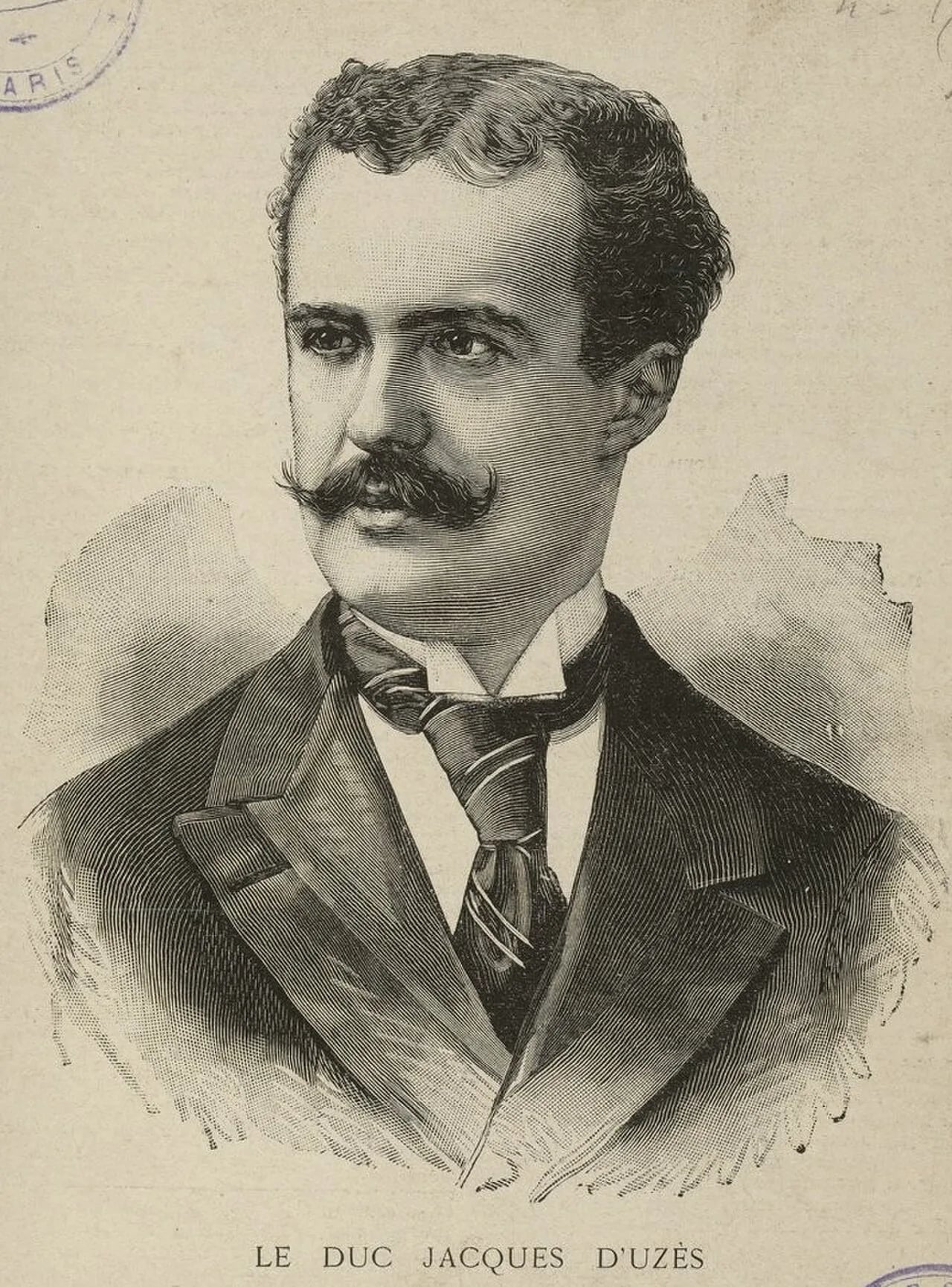 Portrait of Jacques Marie Géraud de Crussol (1868–1893) – memorial page