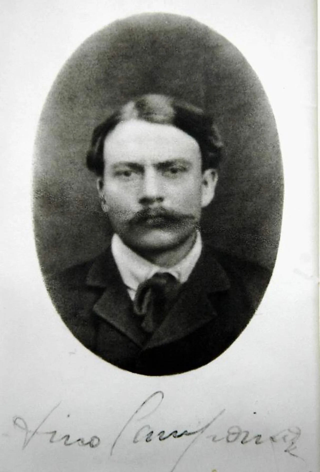 Porträt von Dino Campana (1885–1932) – Gedenkseite