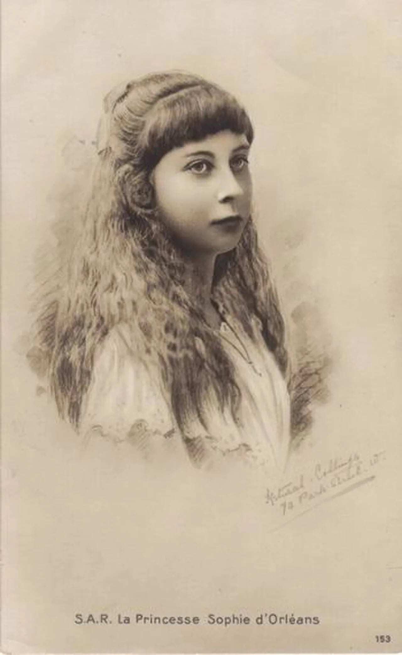 Porträt von Princess Sophie of Orléans (1898–1928) – Gedenkseite