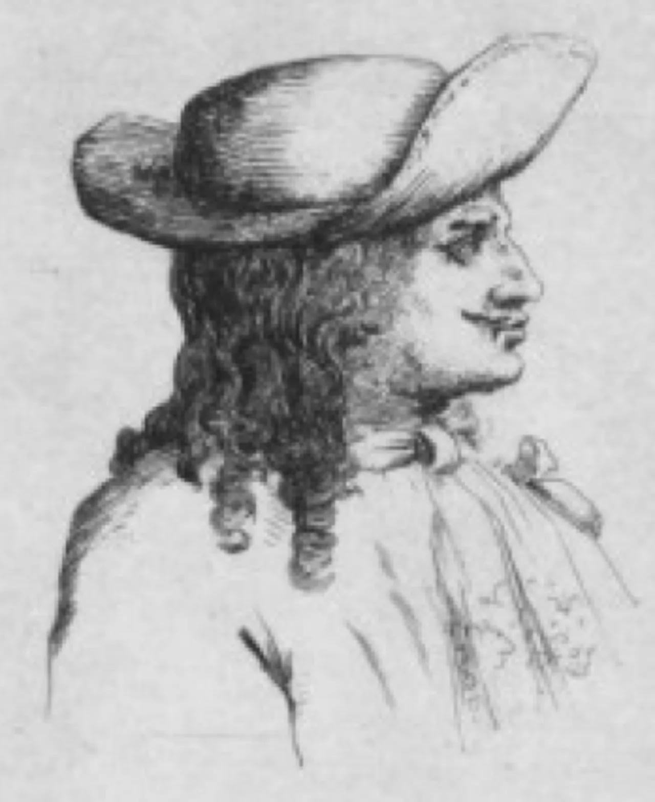 Porträt von De Brie (1607–1676) – Gedenkseite