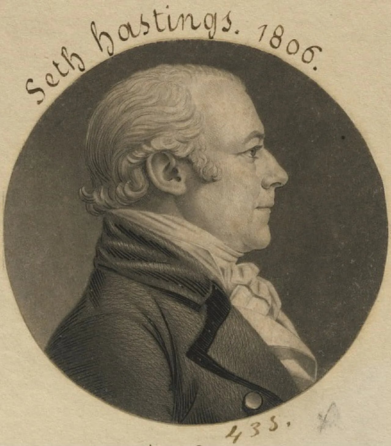 Porträt von Seth Hastings (1762–1831) – Gedenkseite