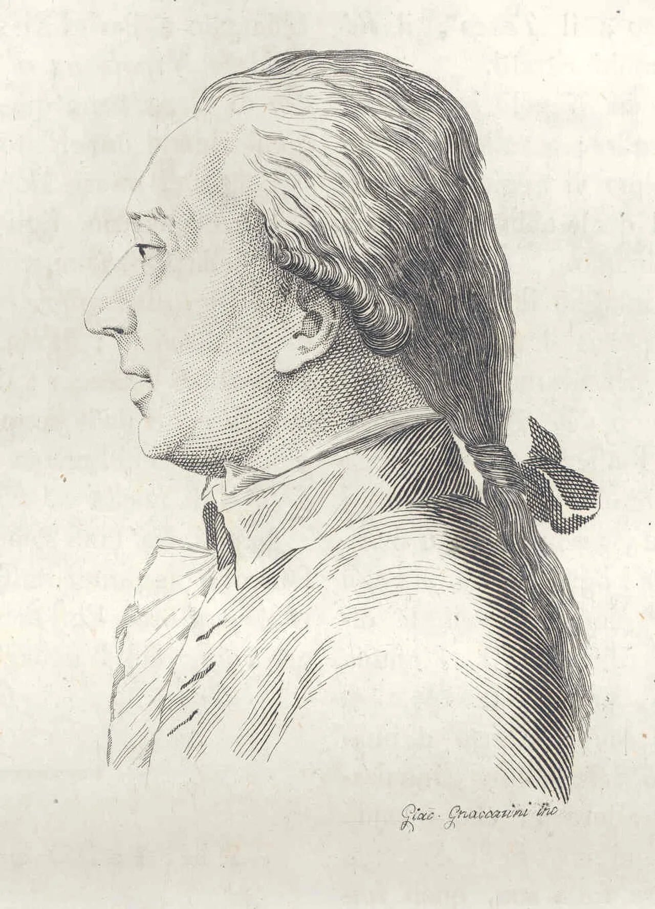 Portrait of Raffaello Sanzio Morghen (1758–1833) – memorial page