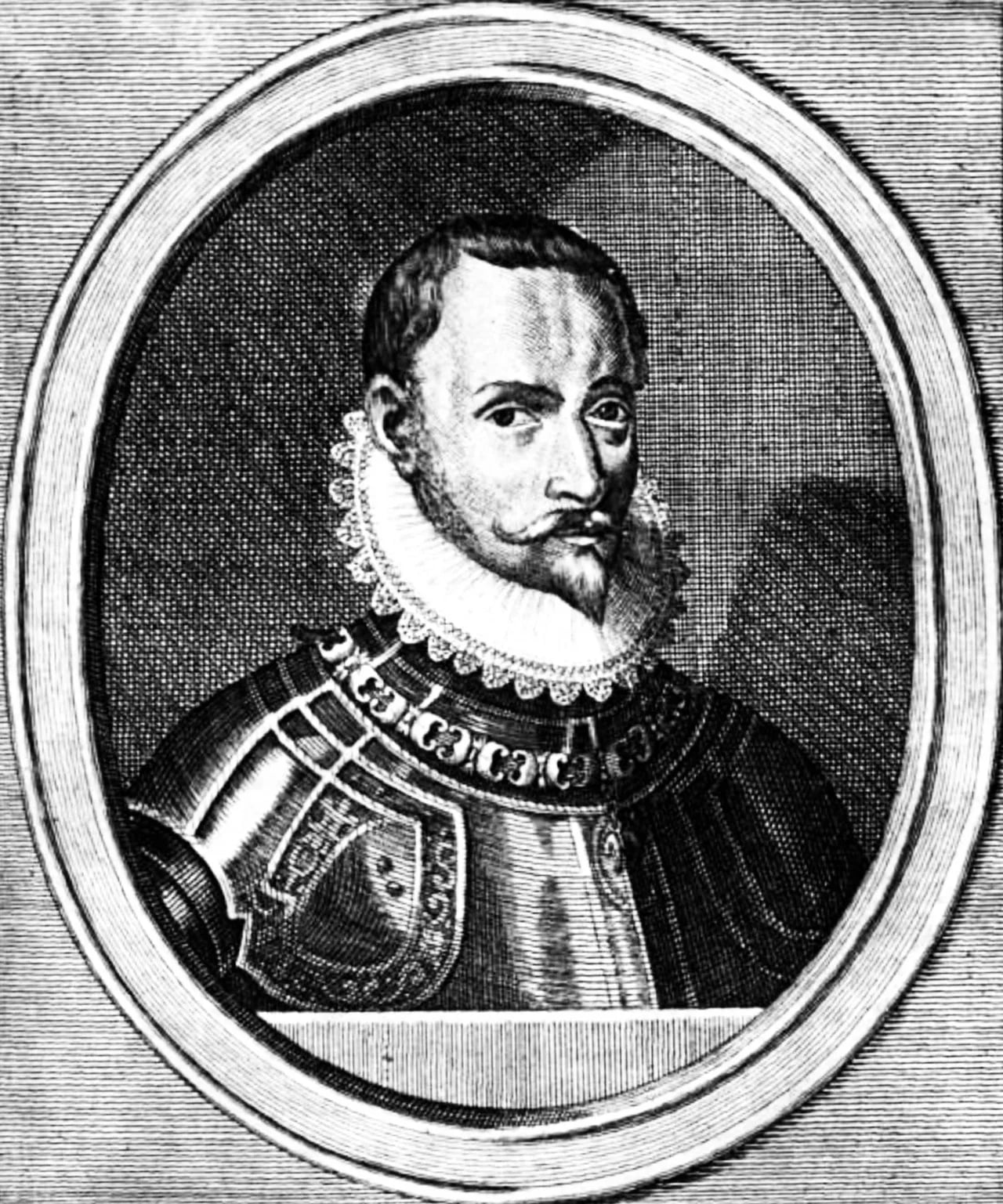 Porträt von Emanuel Philibert de Lalaing (1557–1590) – Gedenkseite
