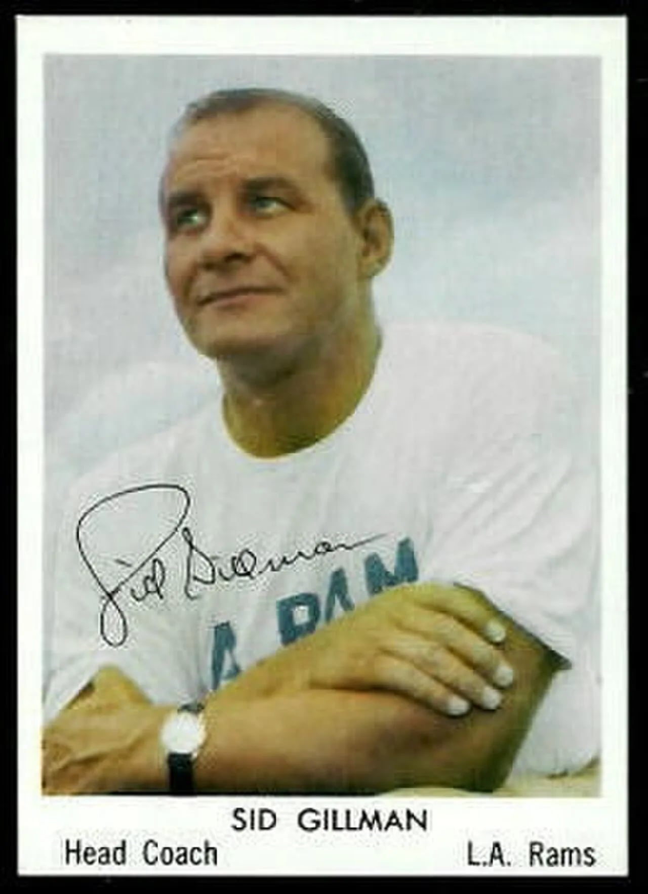Porträt von Sid Gillman (1911–2003) – Gedenkseite