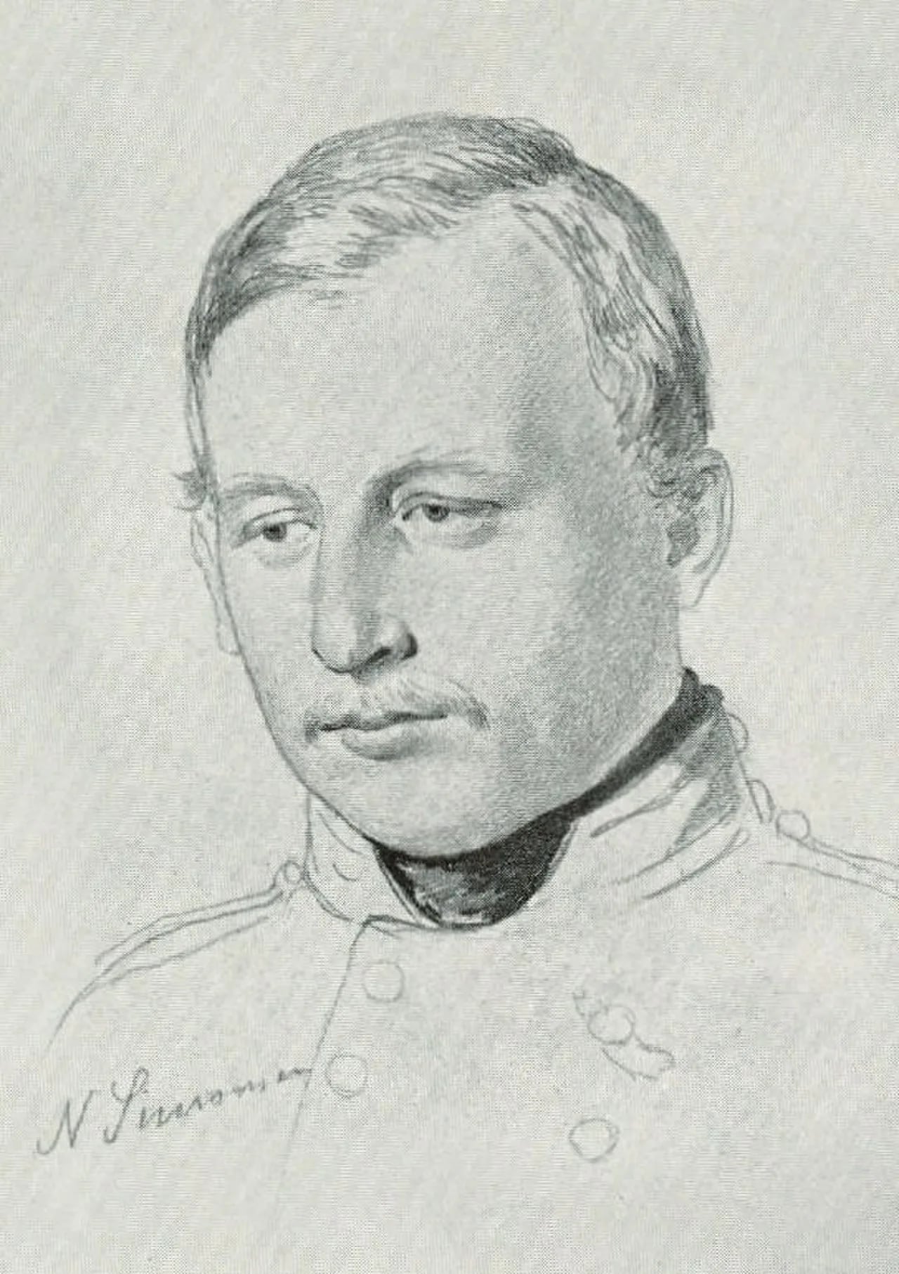 Portrait of Sigismund von Rosen (1827–1864) – memorial page